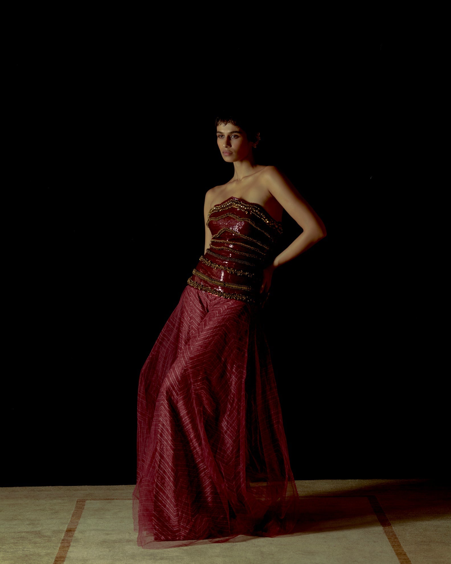 Earth Red Dress