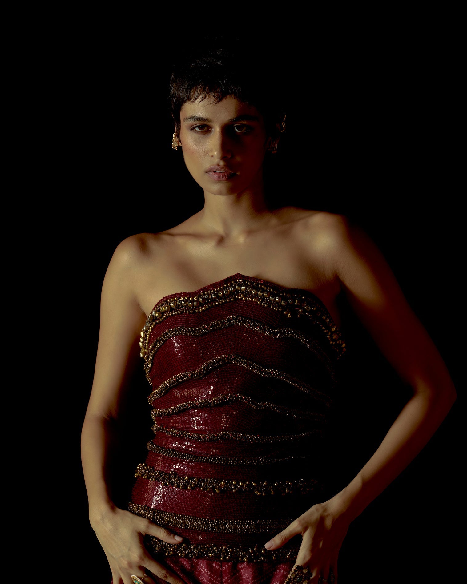Earth Red Dress