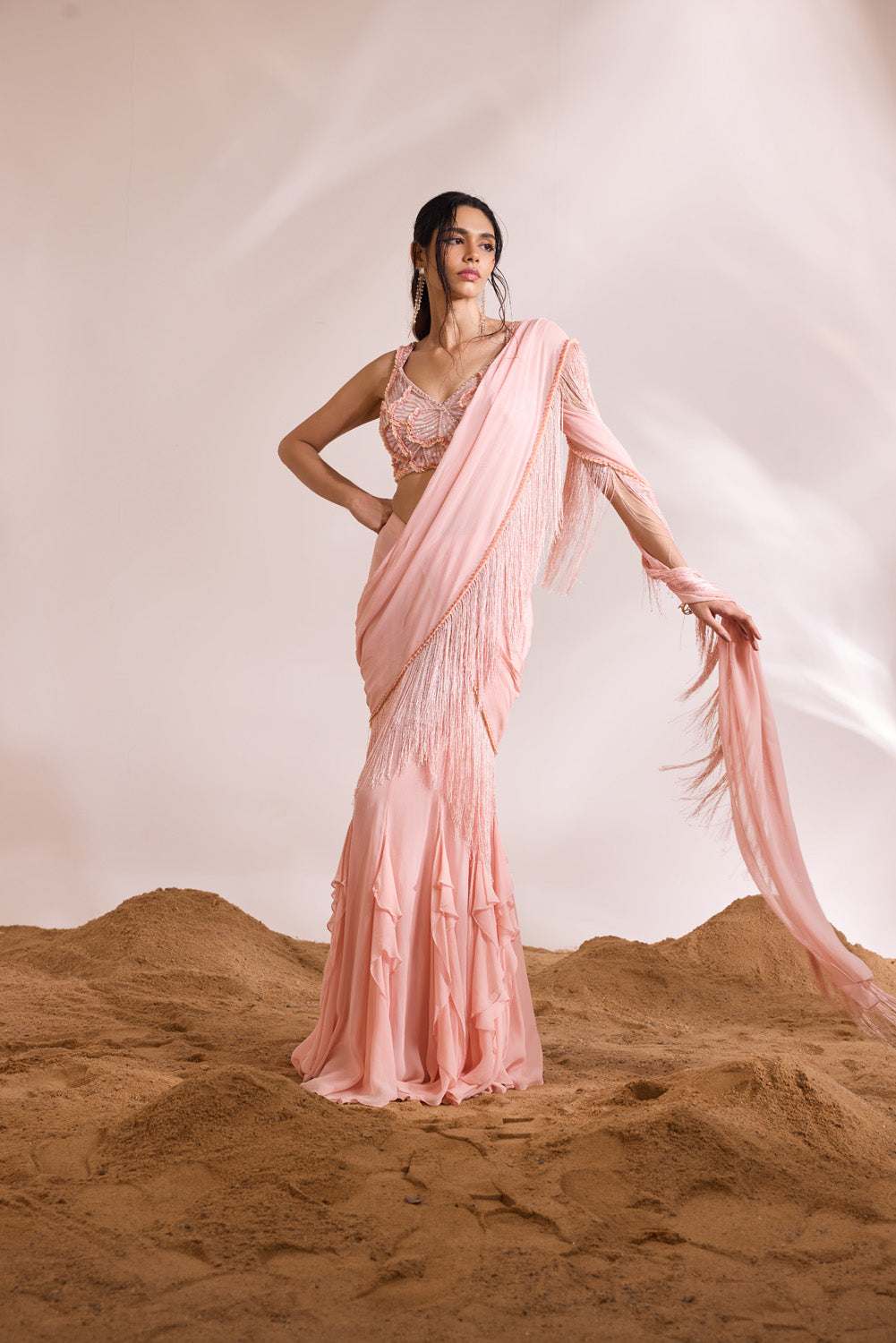 Ember Saree Set