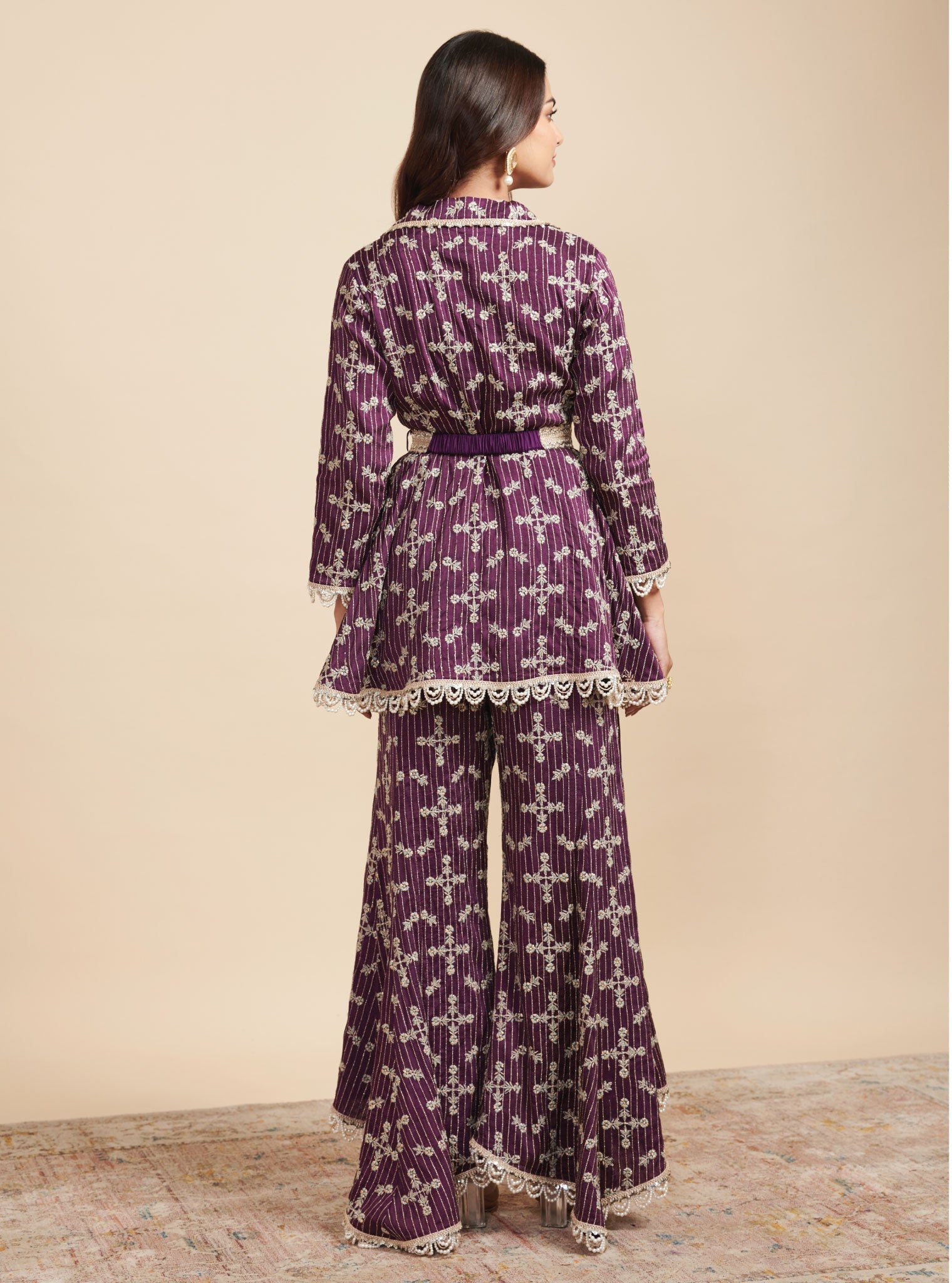 Sitara Purple Co-Ordâ Set