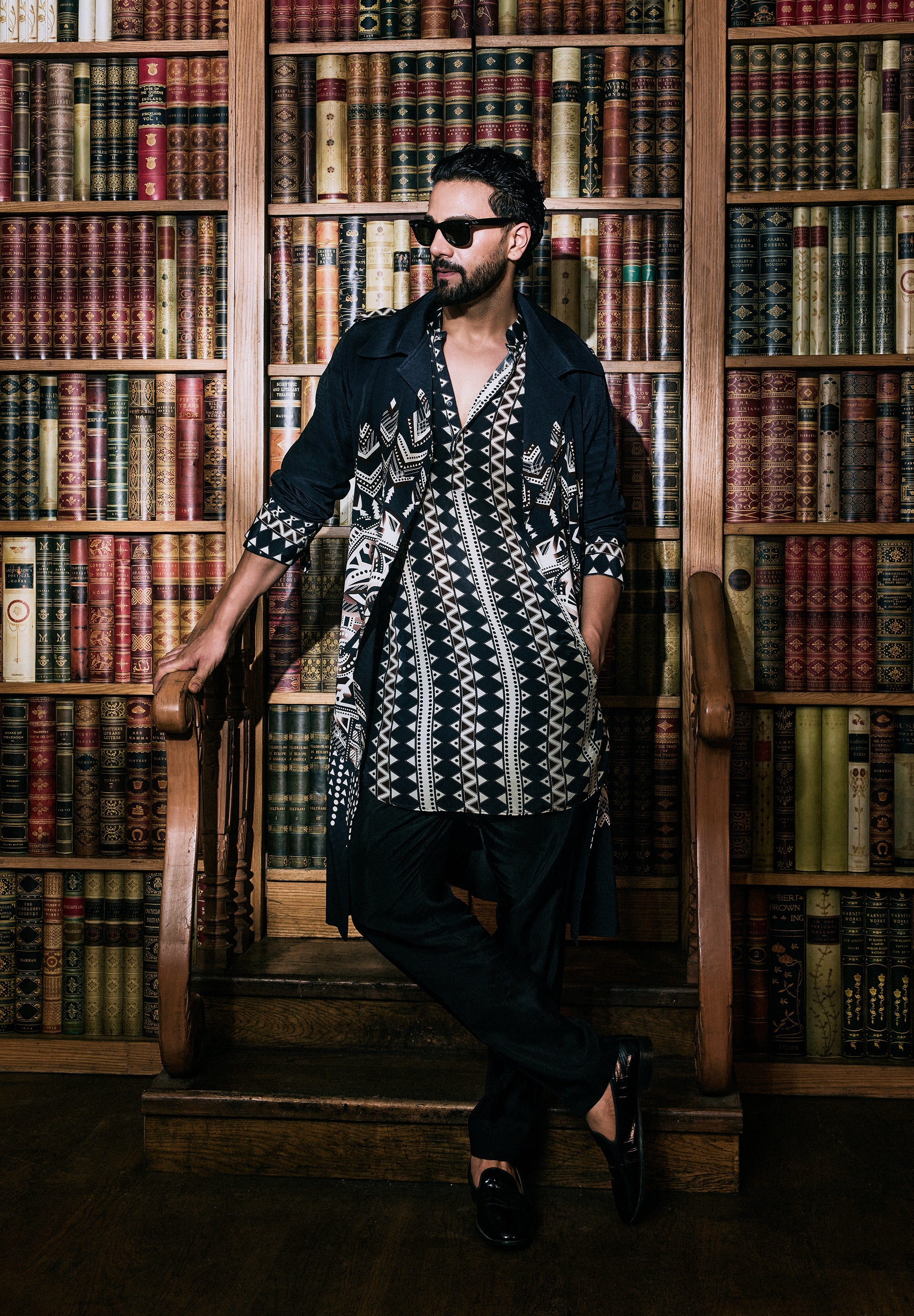 Zahra Rolled Up Sleeve Kurta