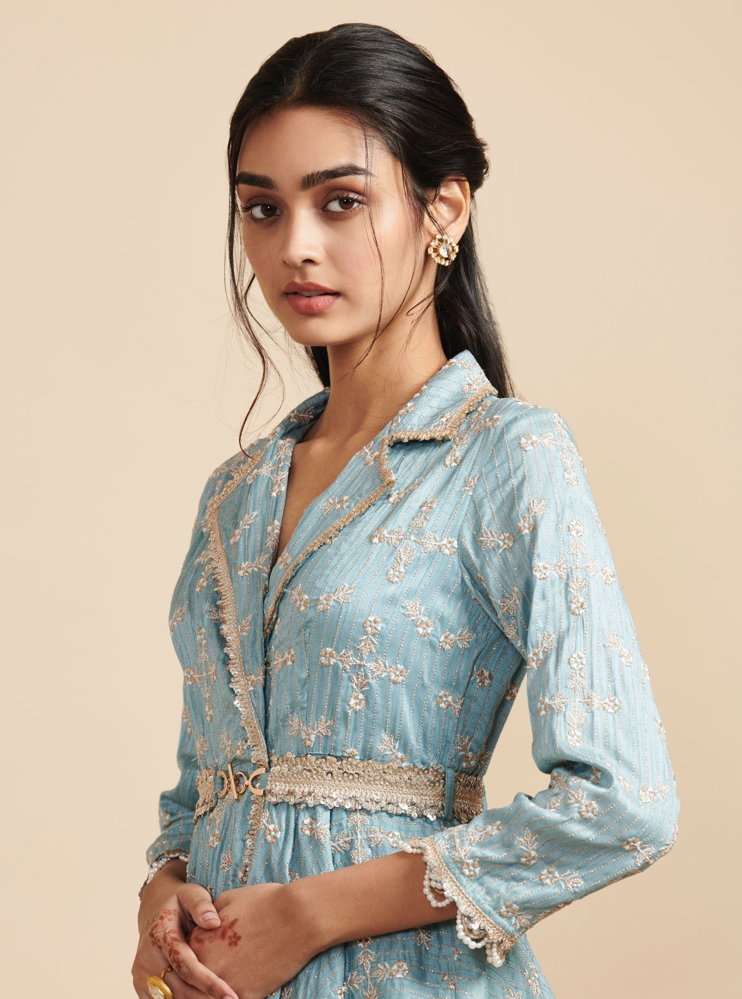 Sitara Blue Co-Ordâ Set