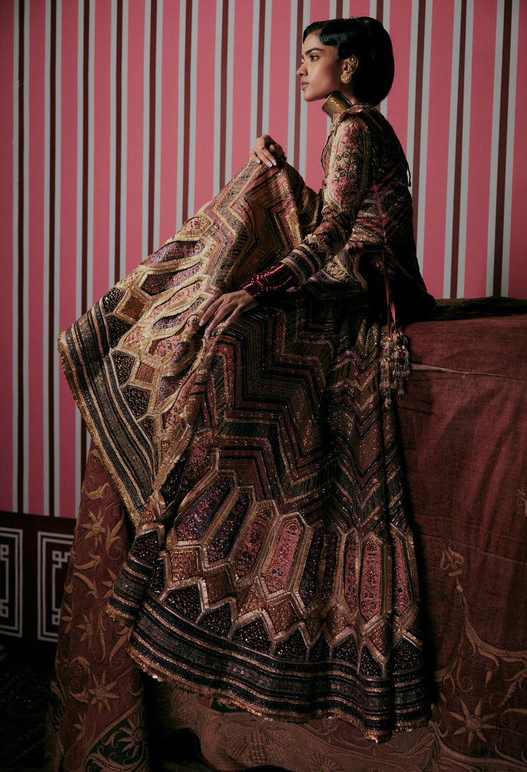 Rose And Hazel Sharara Set