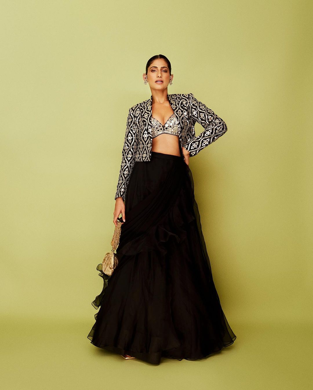 Kubbra Sait In Gandhara Skirt Set