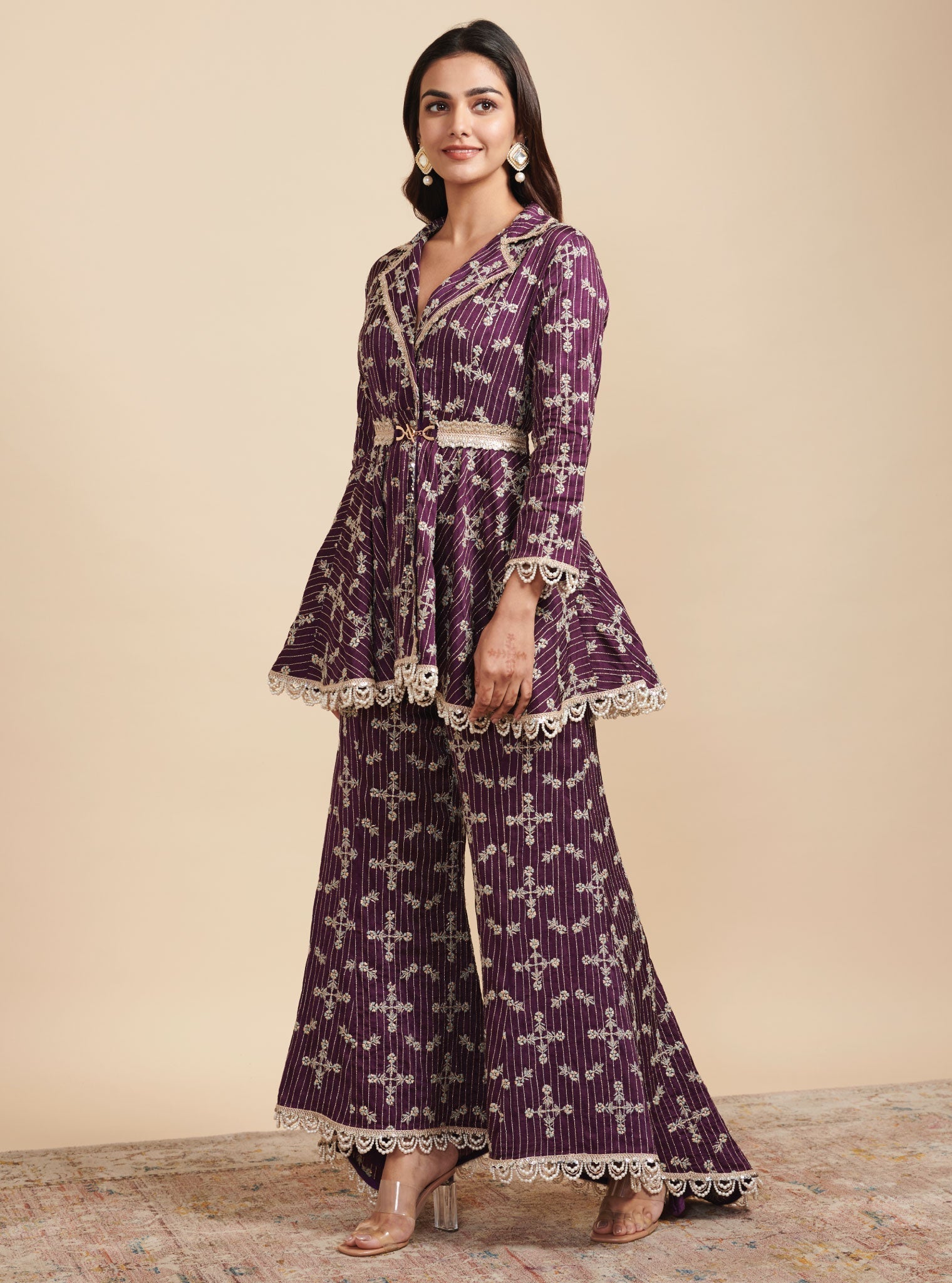 Sitara Purple Co-Ordâ Set