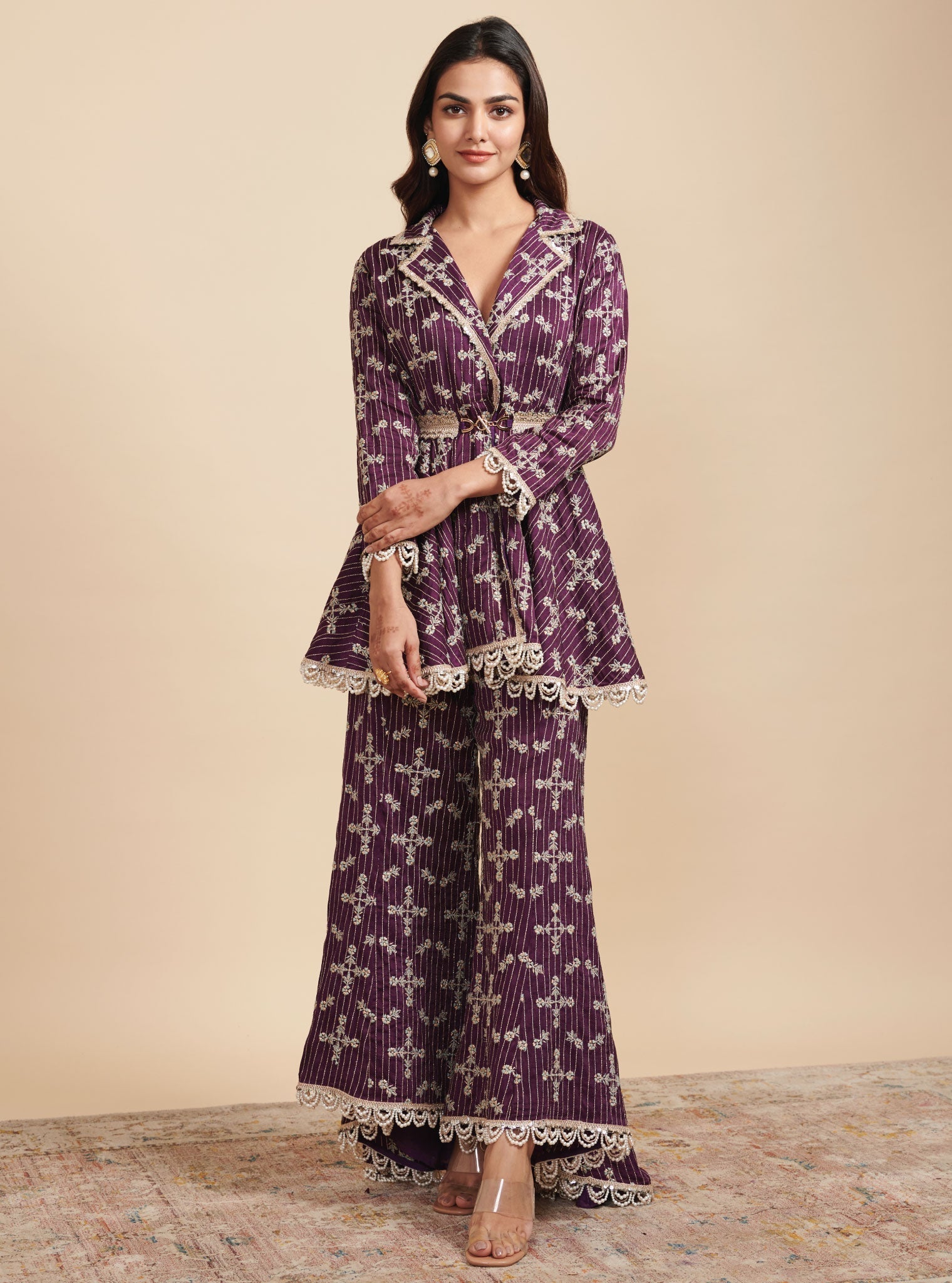 Sitara Purple Co-Ordâ Set