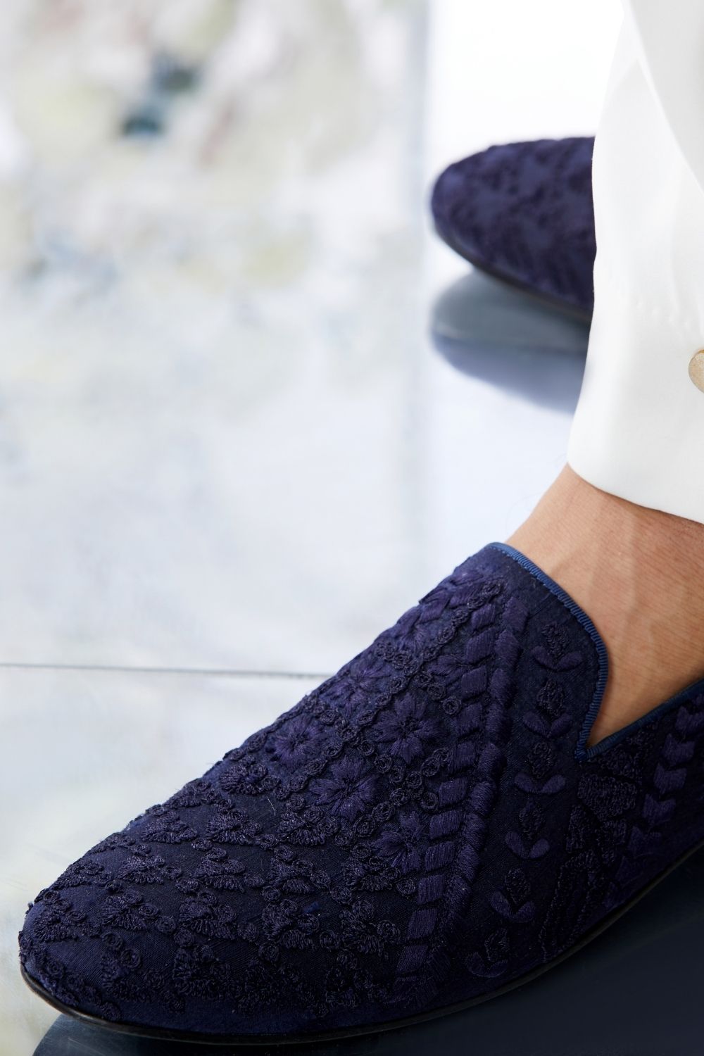 Rajkumar Rao In Midnight Blue Sherwani Set