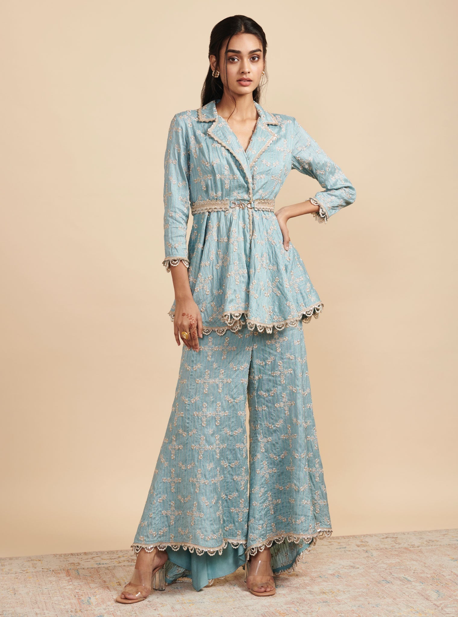 Sitara Blue Co-Ordâ Set