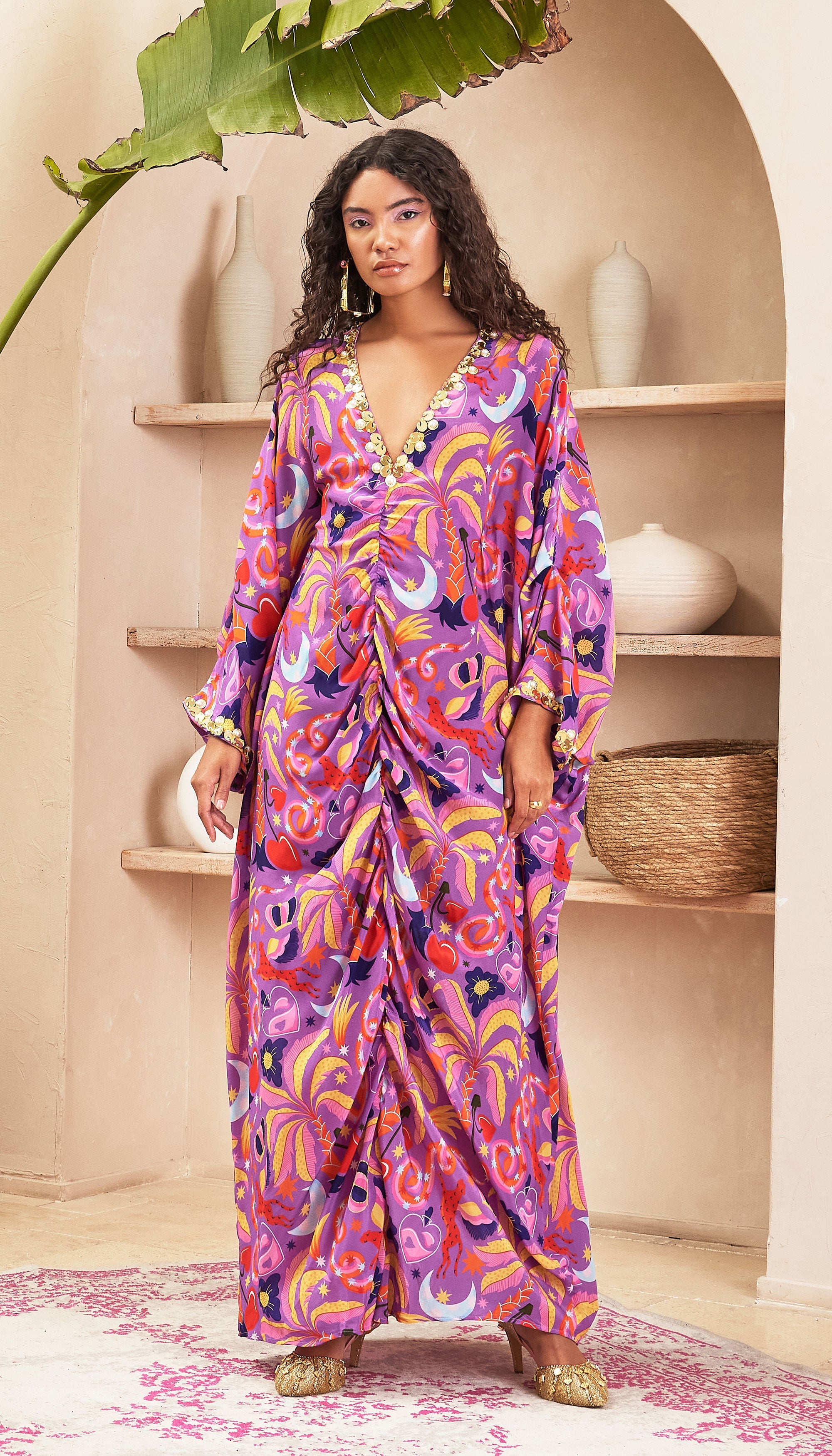 Layla - Lilac Kaftan