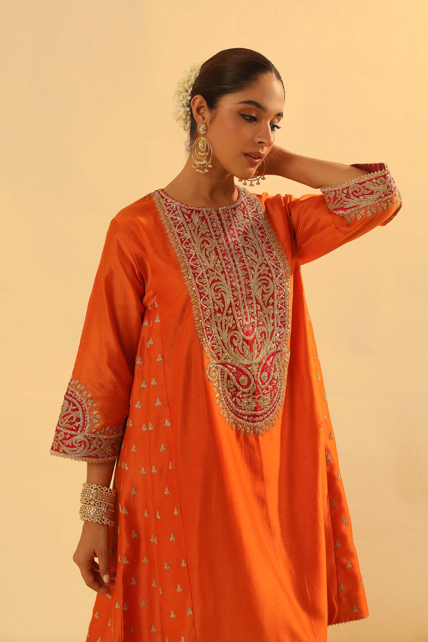 Falisha - Short Kalidaar Choga With Salwar