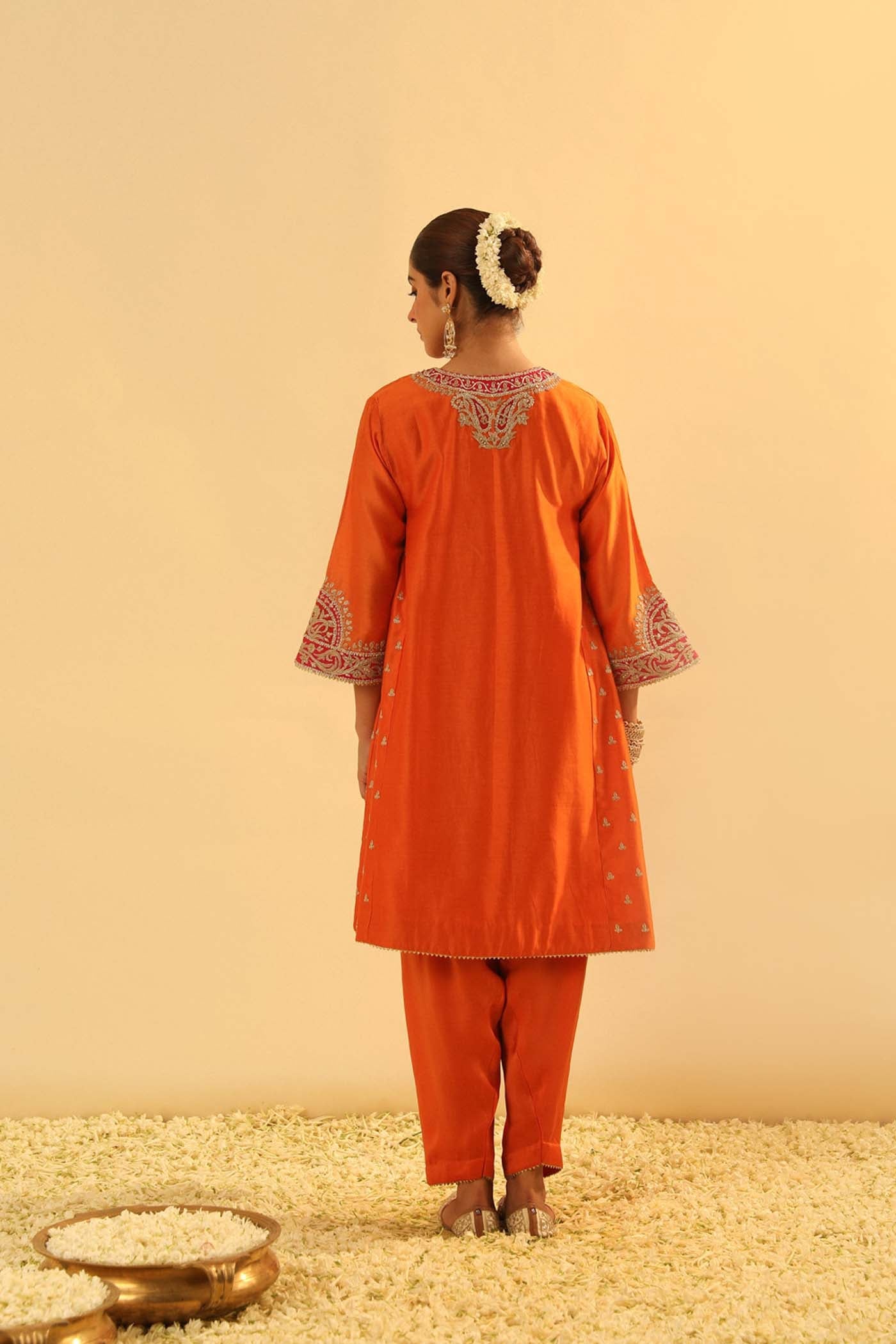 Falisha - Short Kalidaar Choga With Salwar