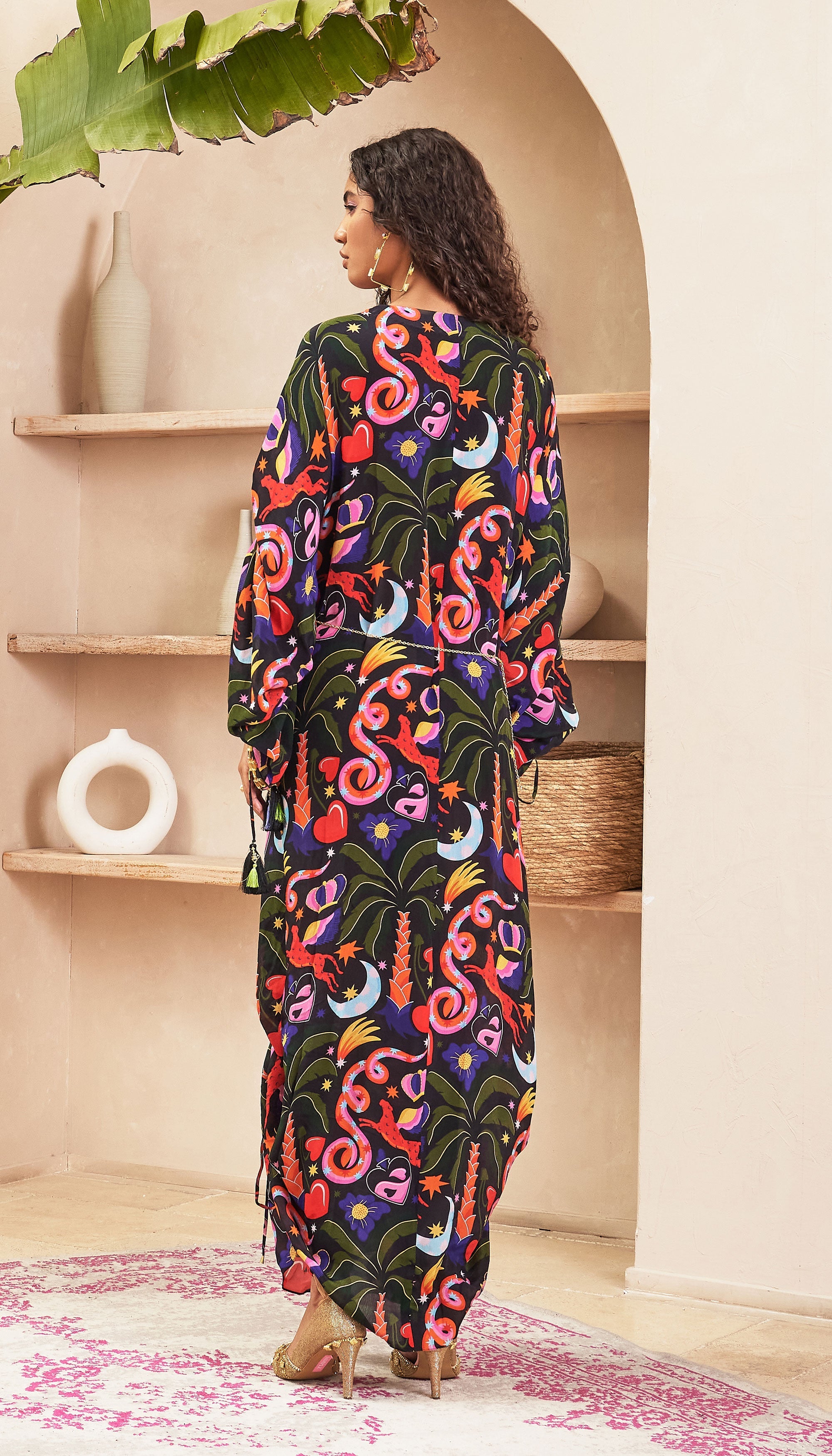 Leila - Black Kaftan