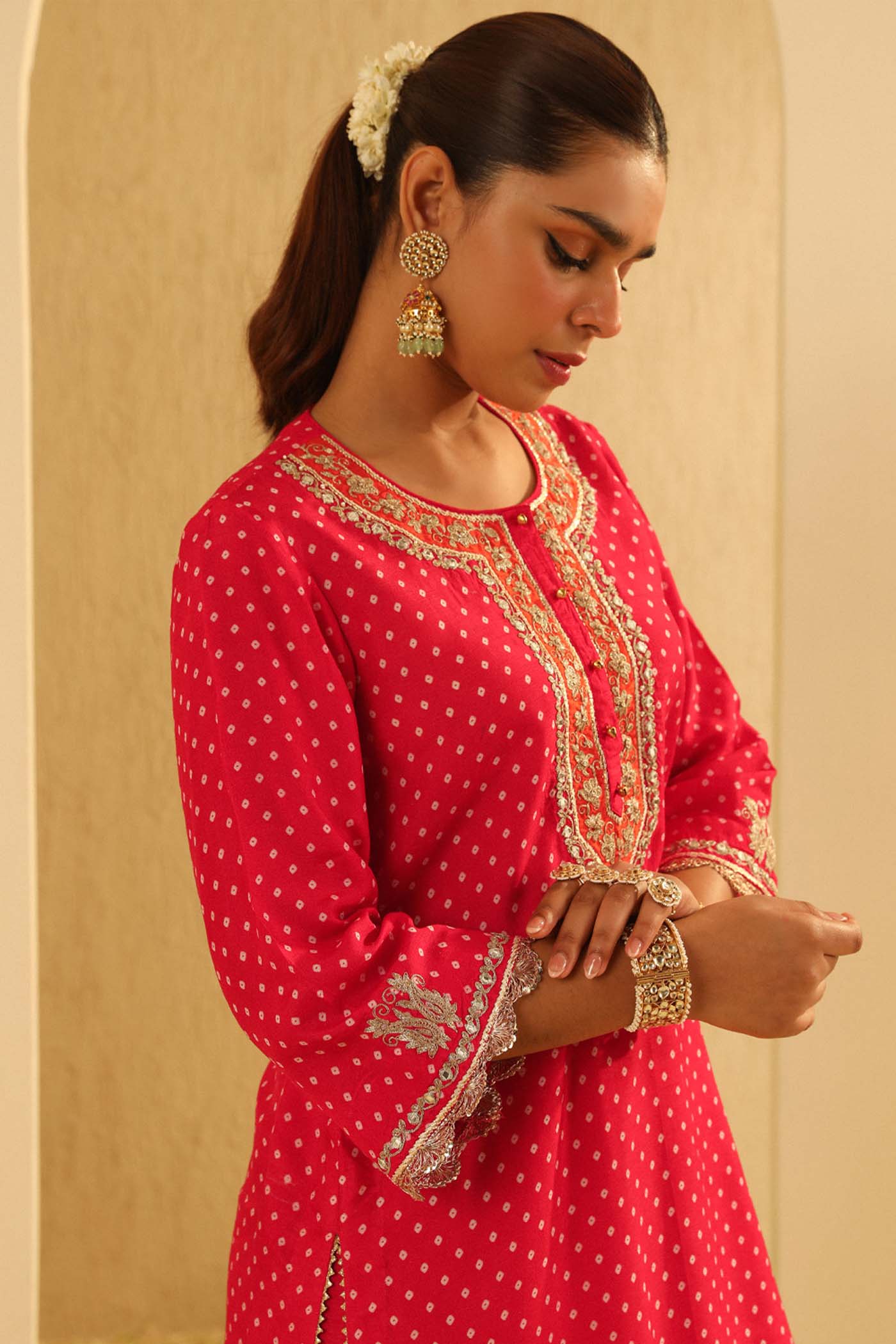 Asma - Short Kurta With Salwar