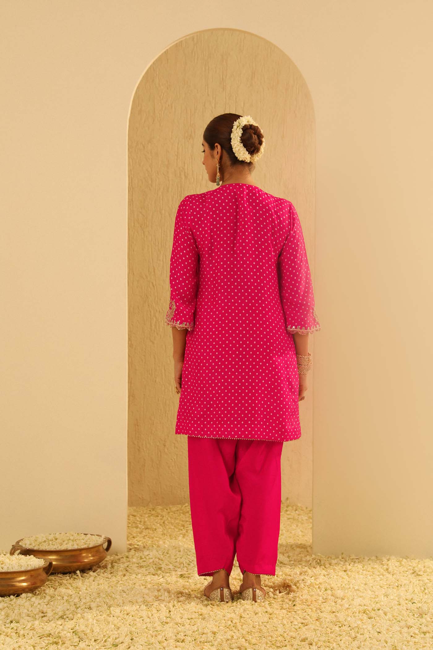 Noora - Short Kurta With Salwar