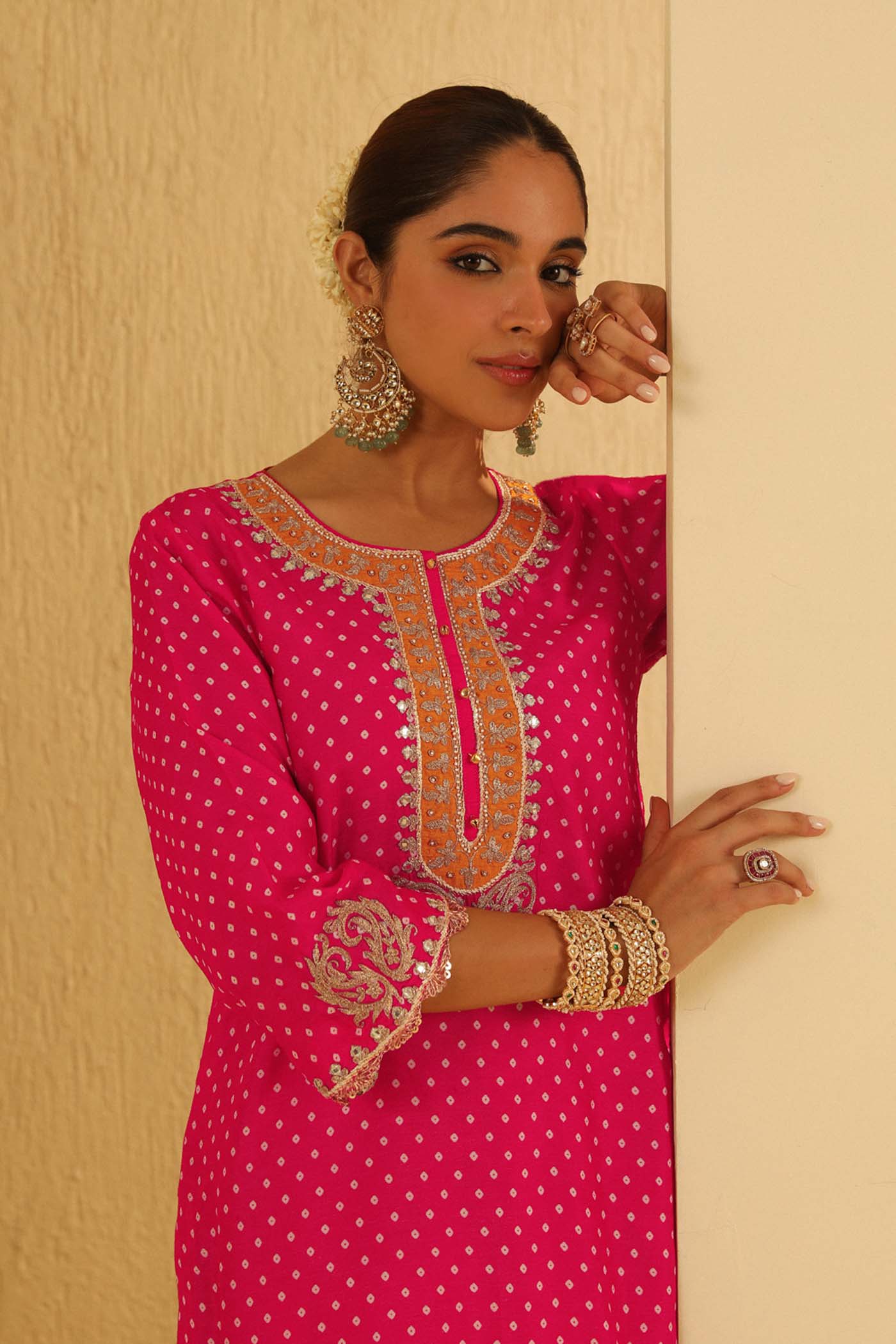 Noora - Short Kurta With Salwar