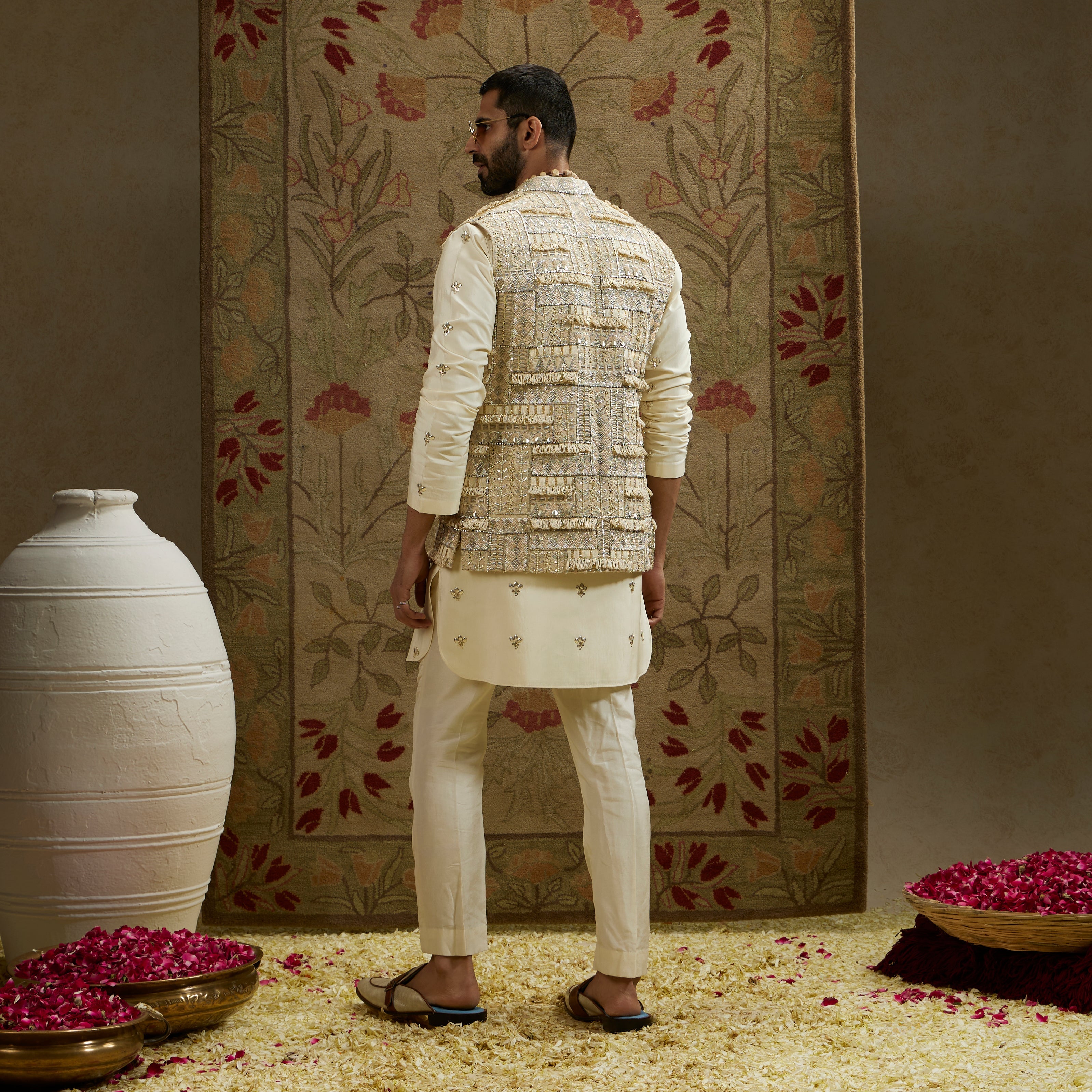 Heavily Embellished Bundi Set