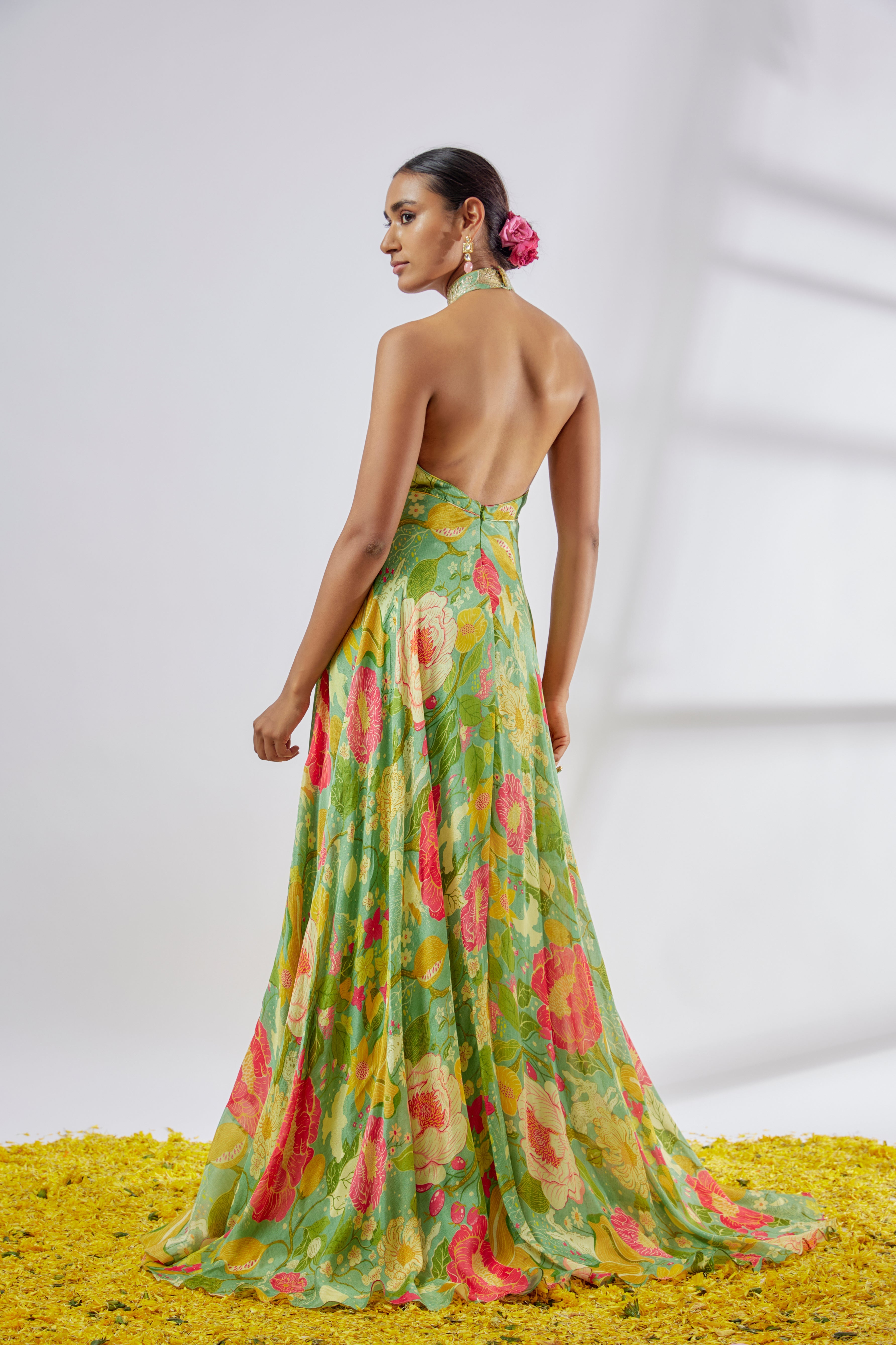 Luna Gown Mint Green