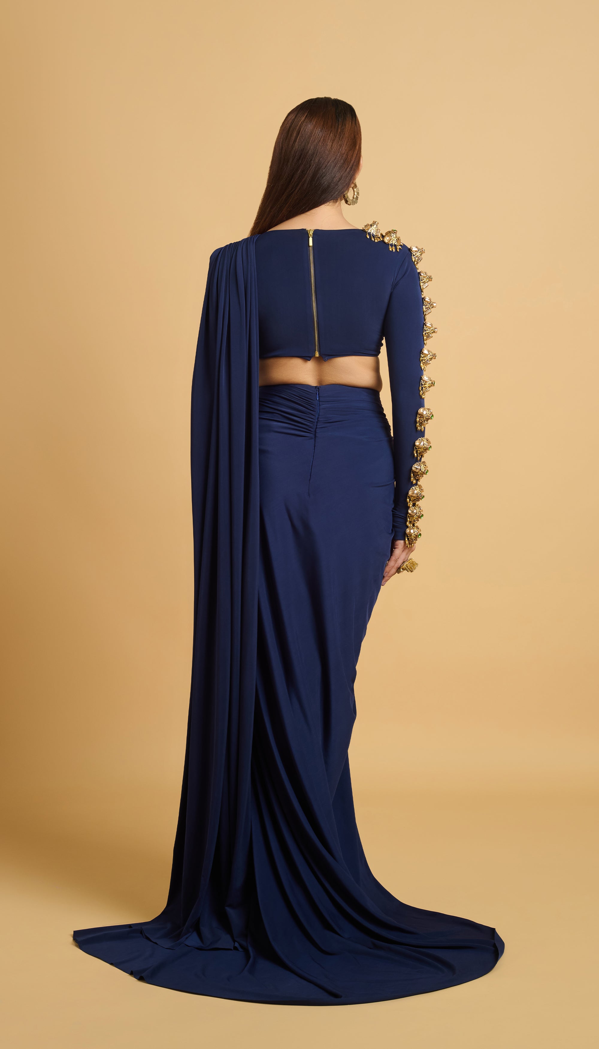 Starlight Night Saree