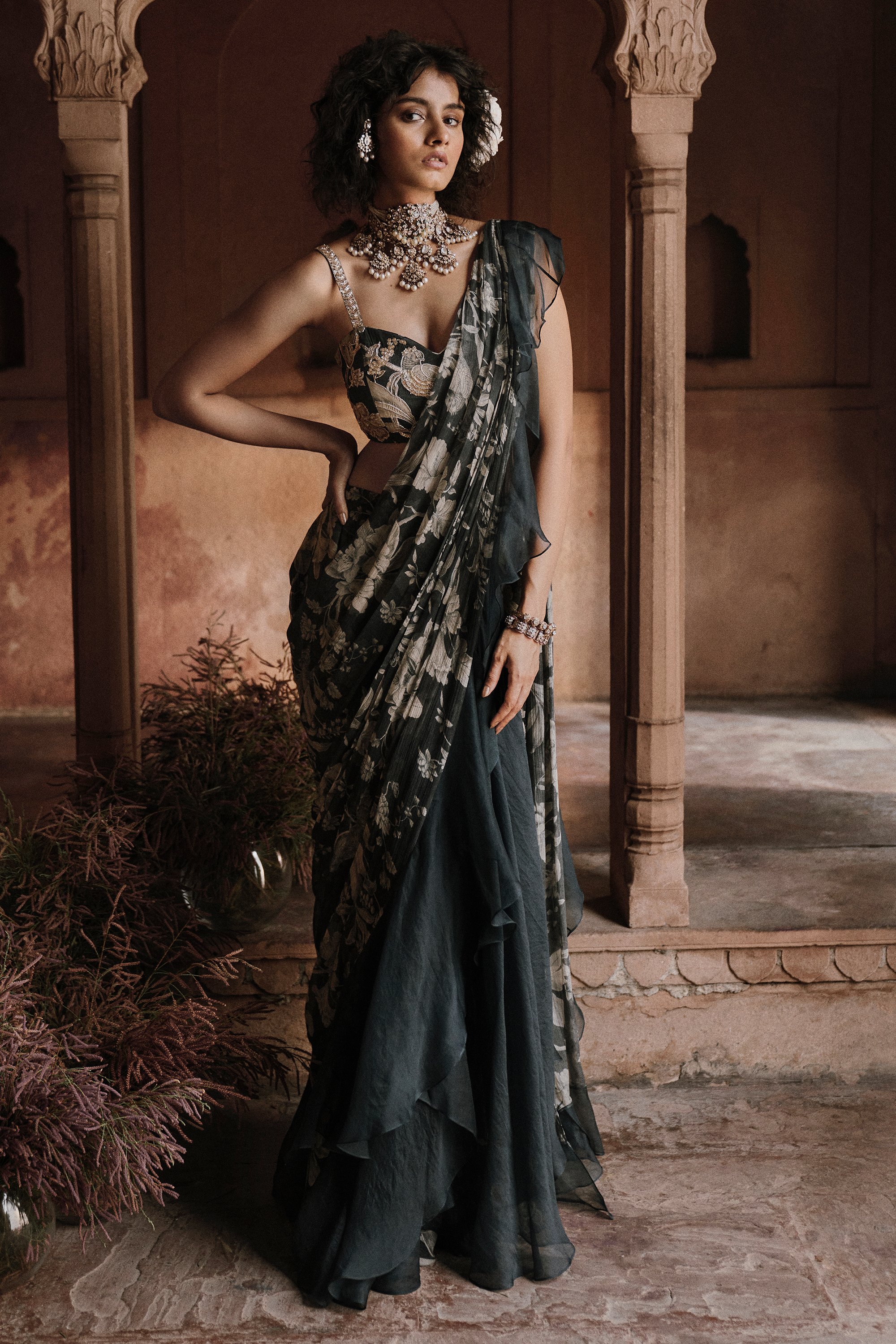 Laine Saree Set