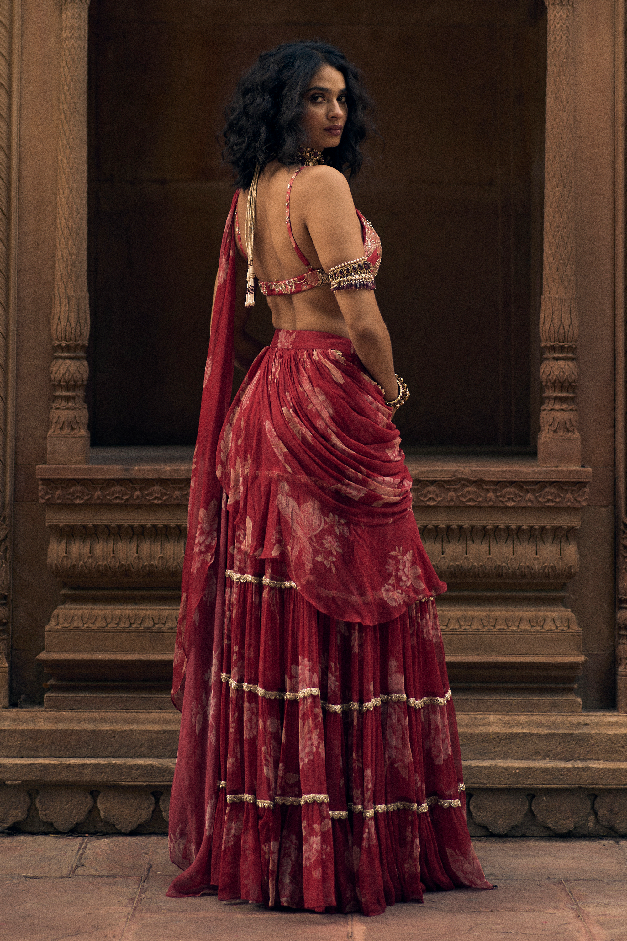 Opal Saree Set