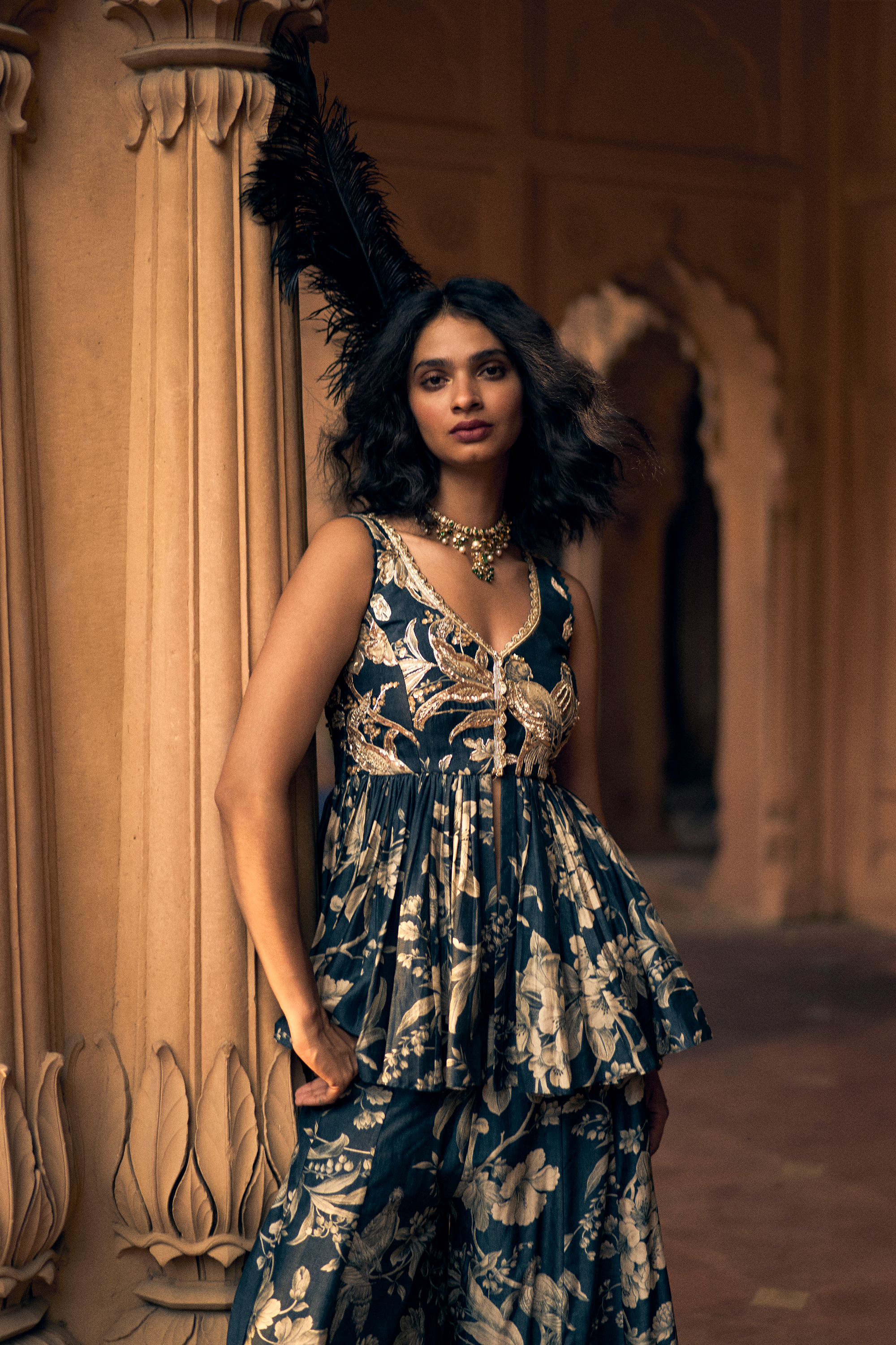 Eve Peplum Set