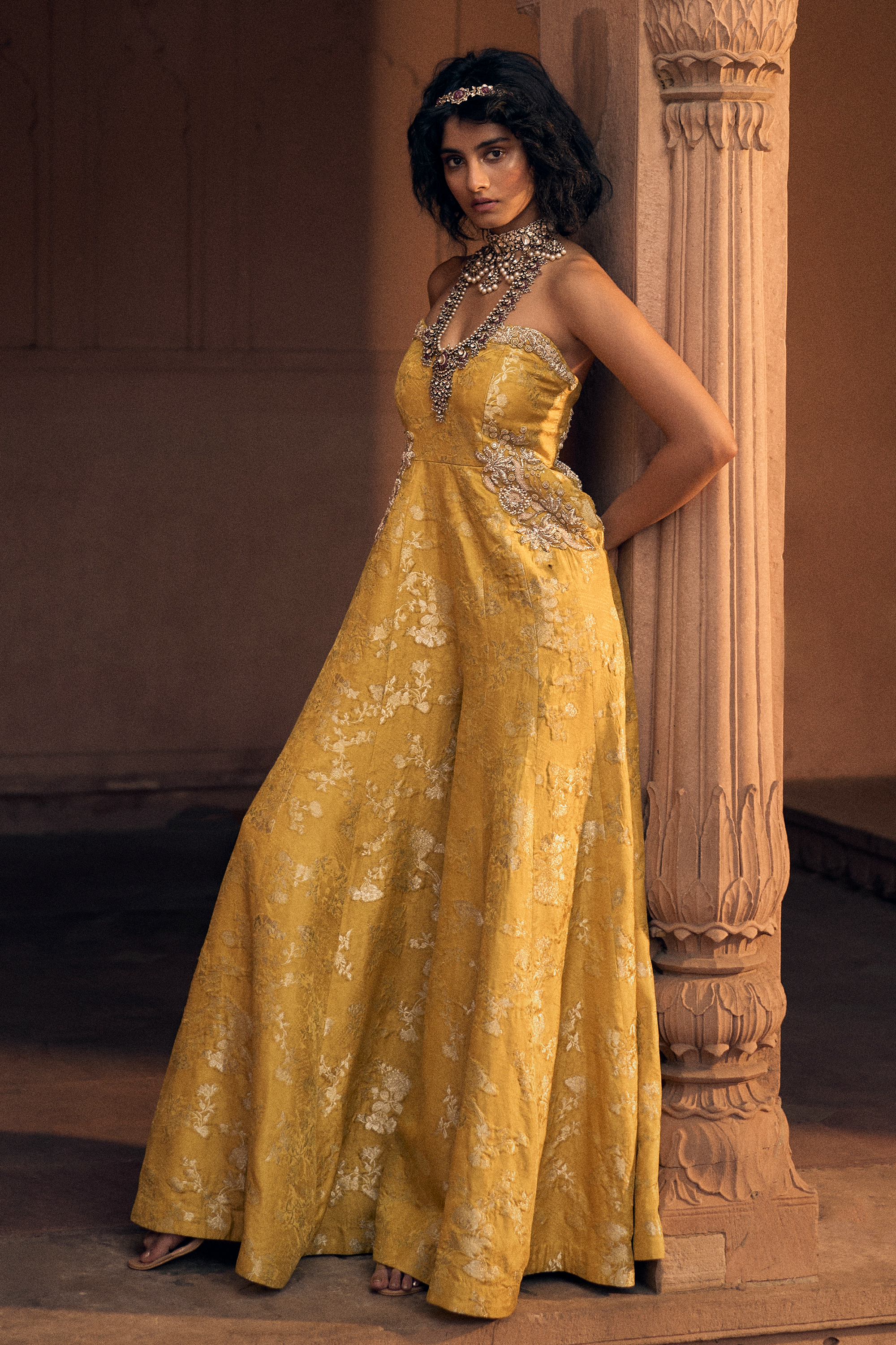 Pearl Jumpsuit – Yellow