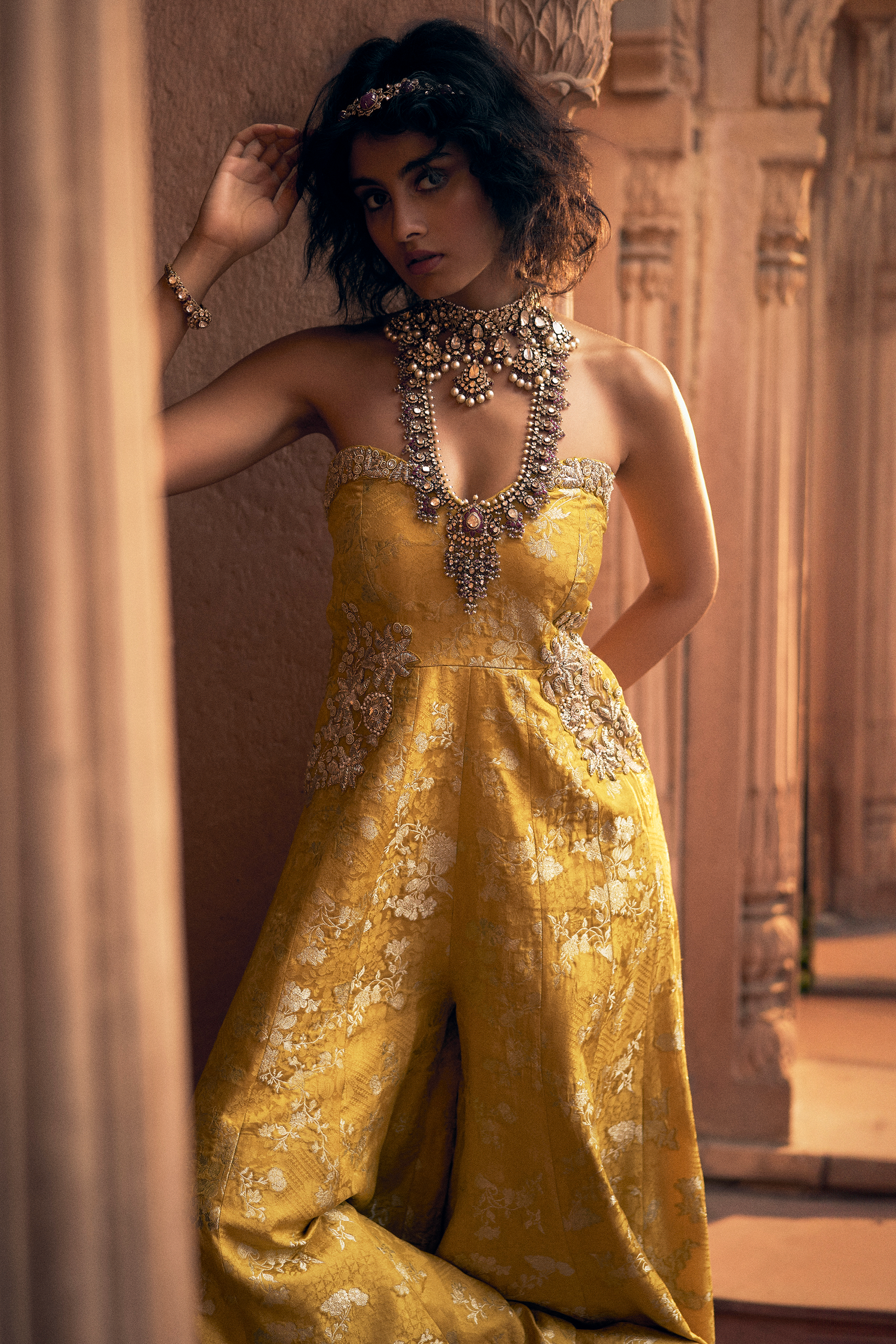 Pearl Jumpsuit – Yellow