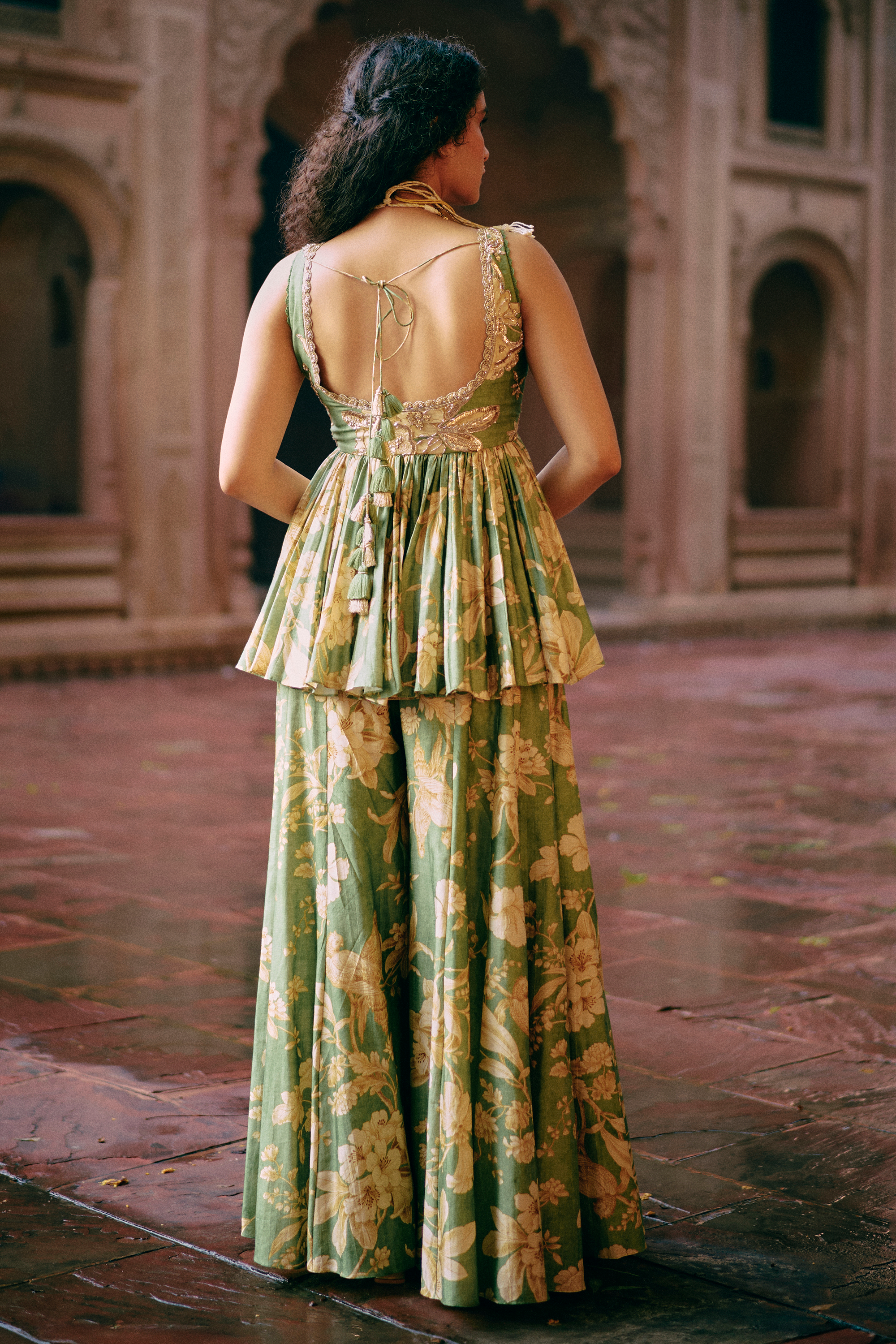 Maeve Peplum Set