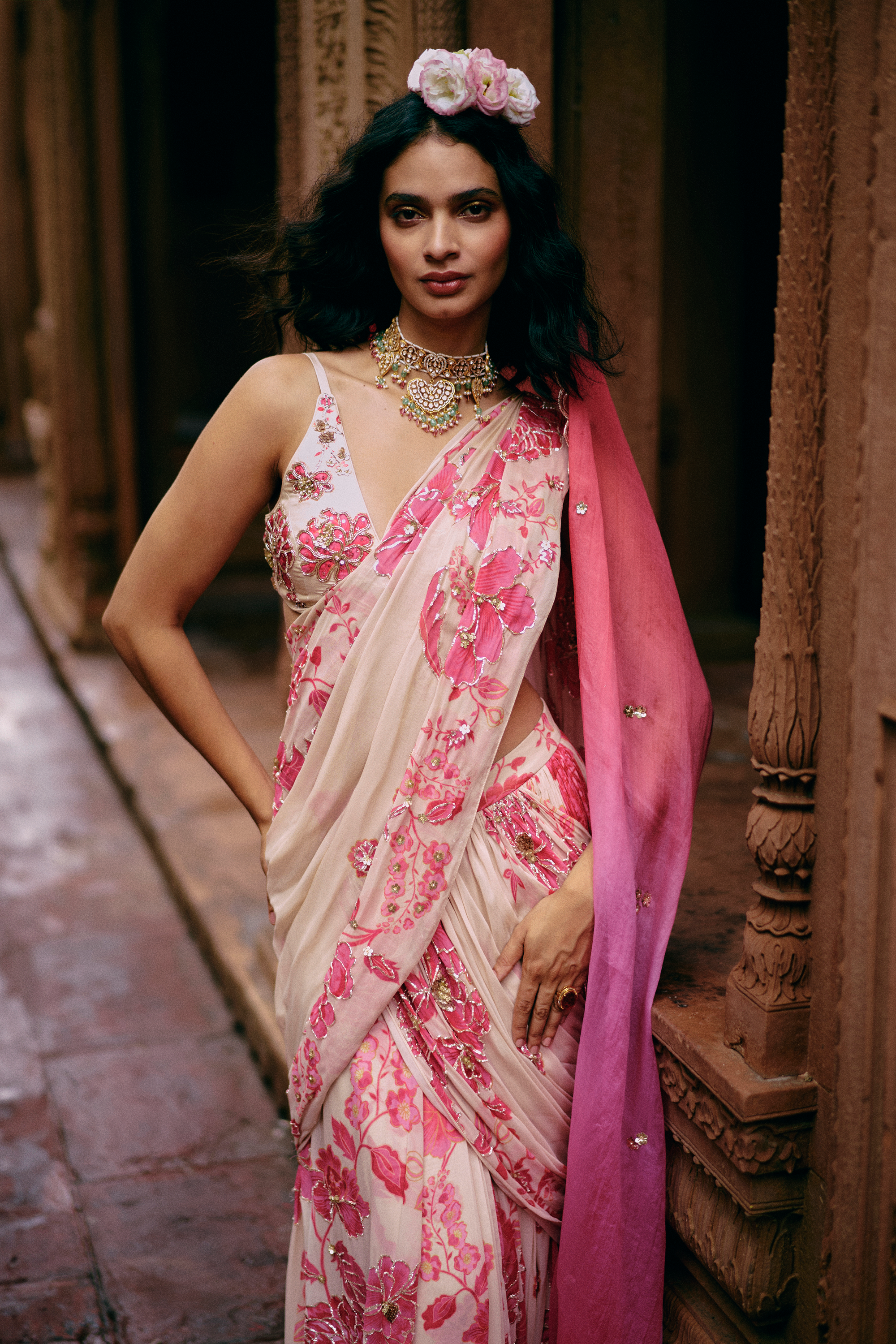 Everly Saree Set