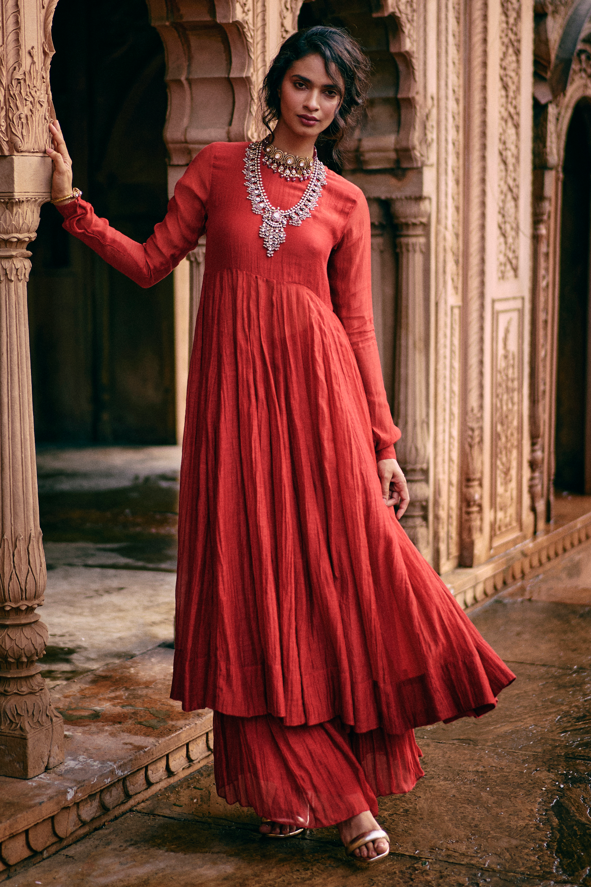 Anne Anarkali Set