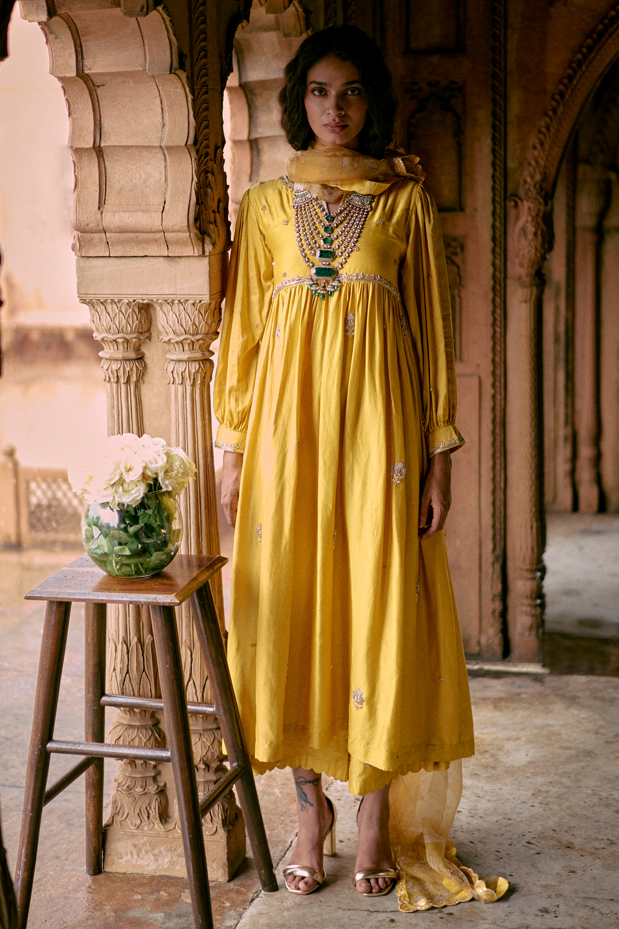 Elizabeth Anarkali Set