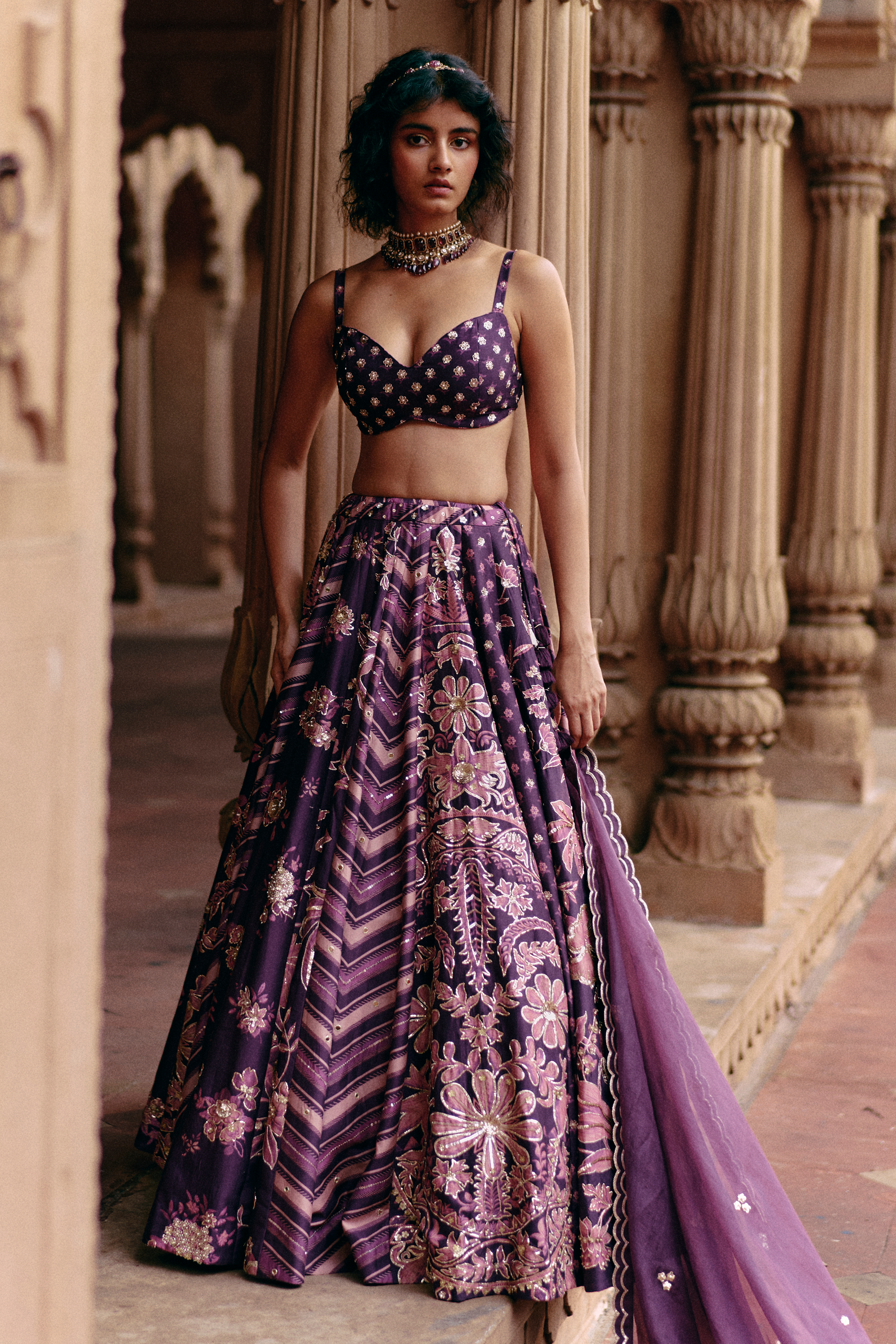 Aubrey Lehenga Set