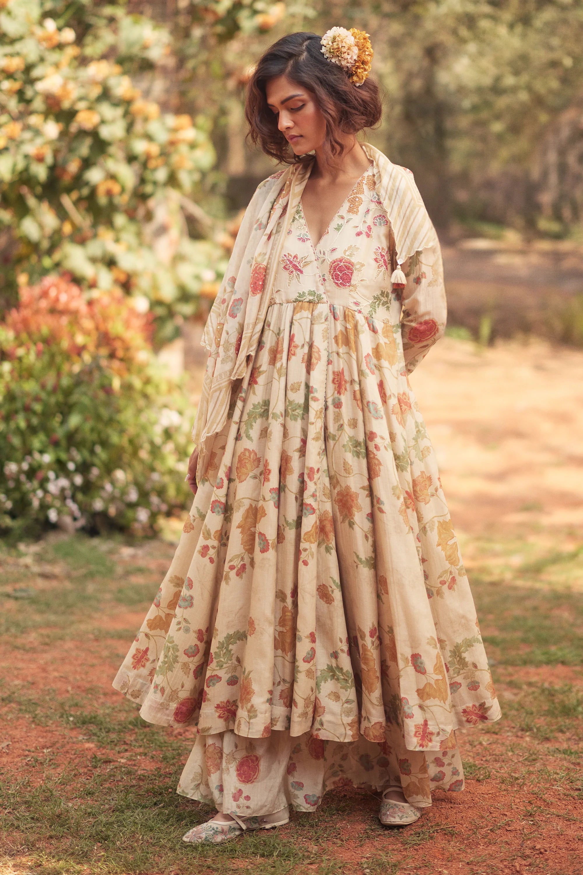 Ashara Anarkali Set