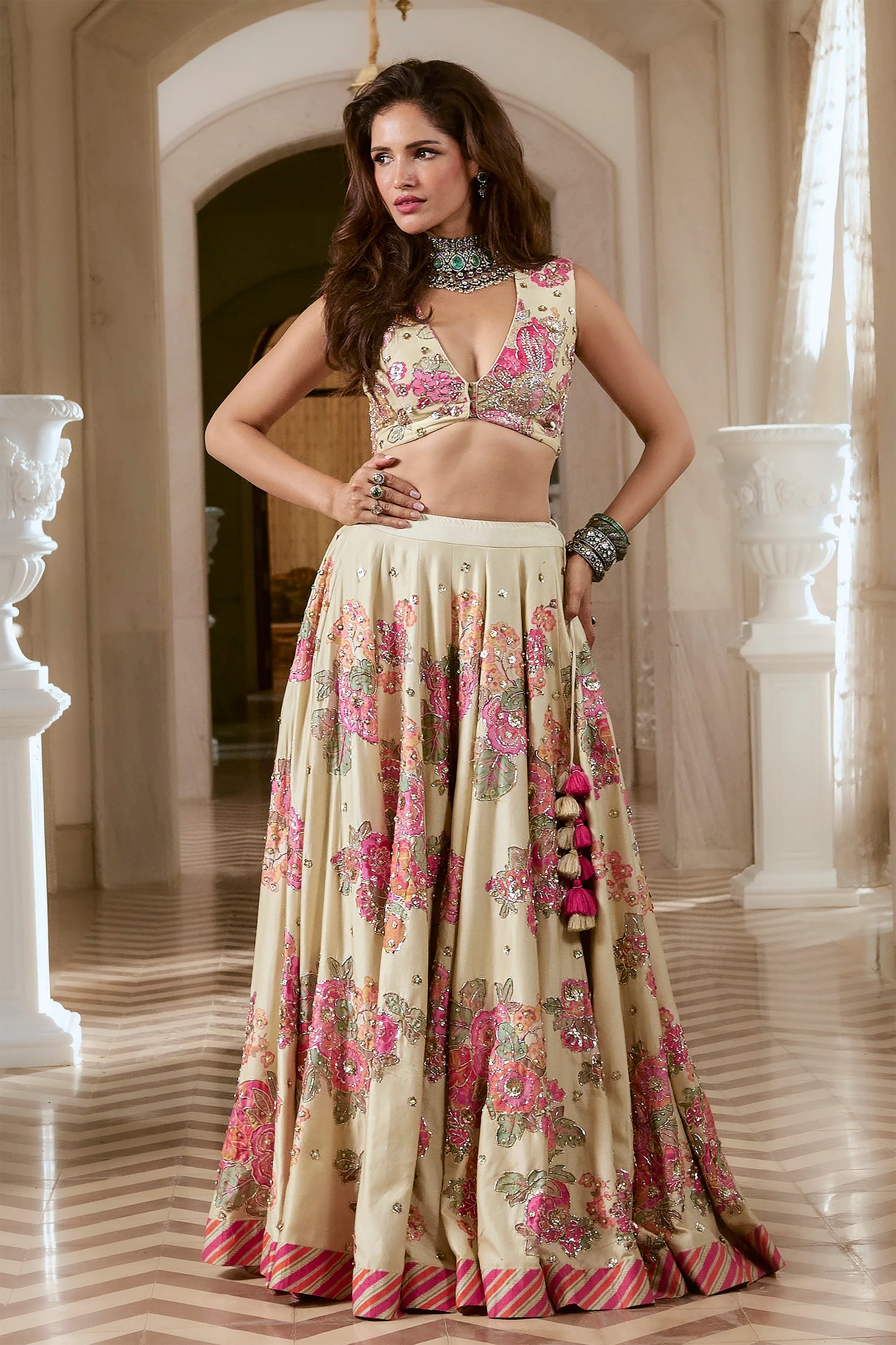 Corinna Lehenga Set