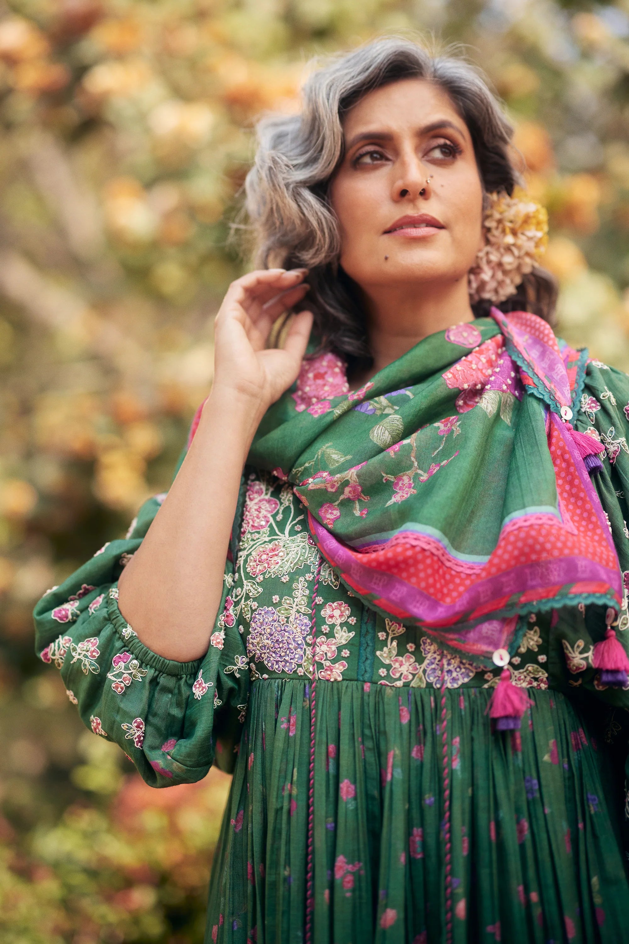 Lucy Maxi Set – Fern Green