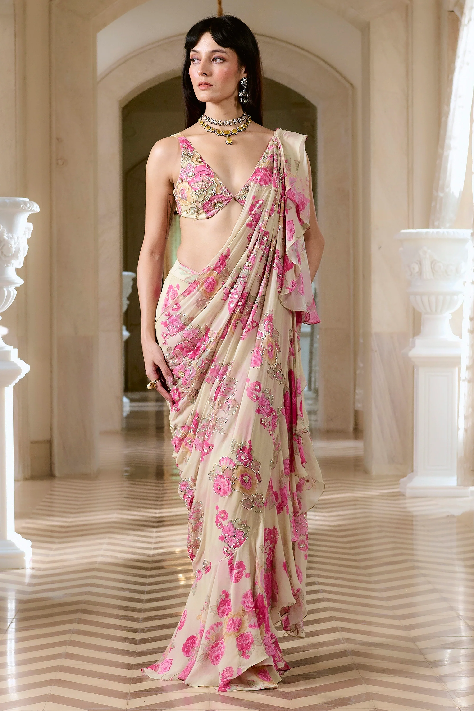 Elettra Saree Set