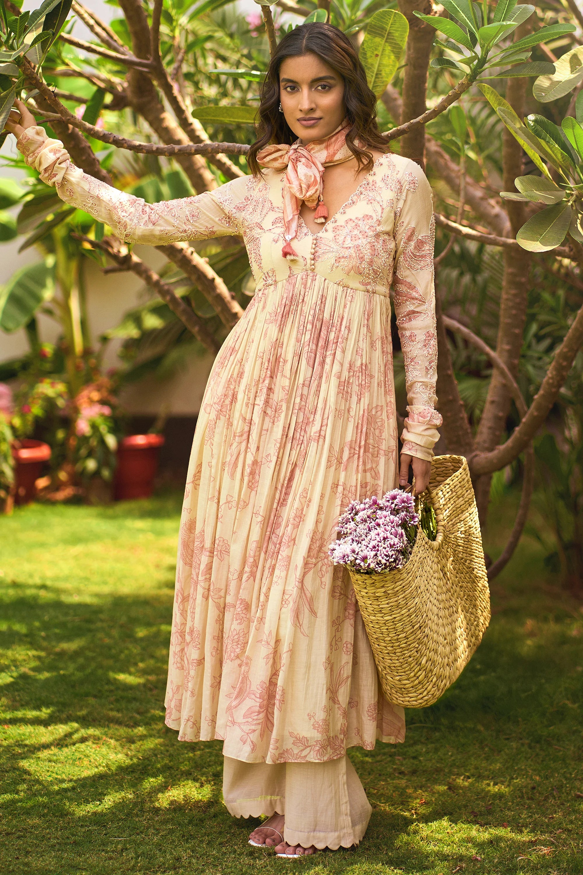 Kasra Anarkali Set