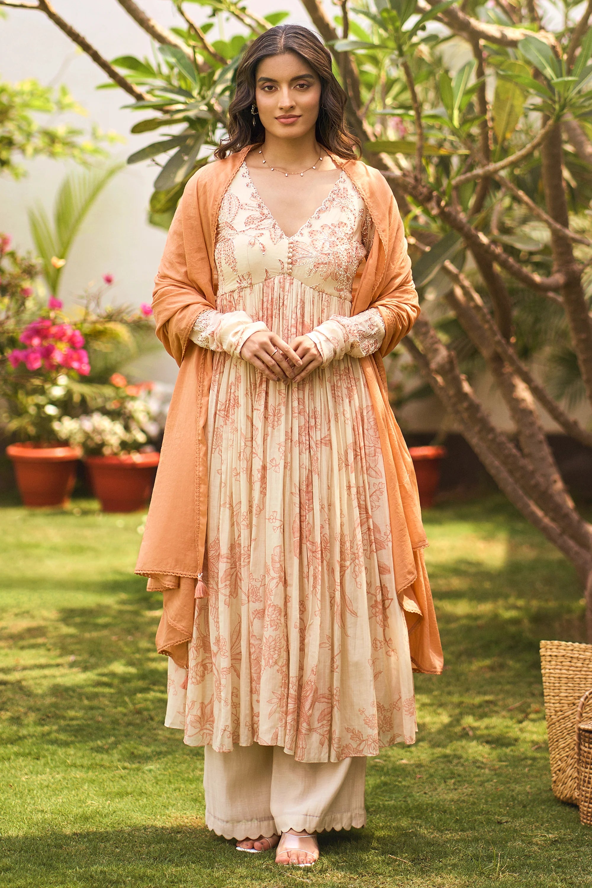 Kasra Anarkali Set
