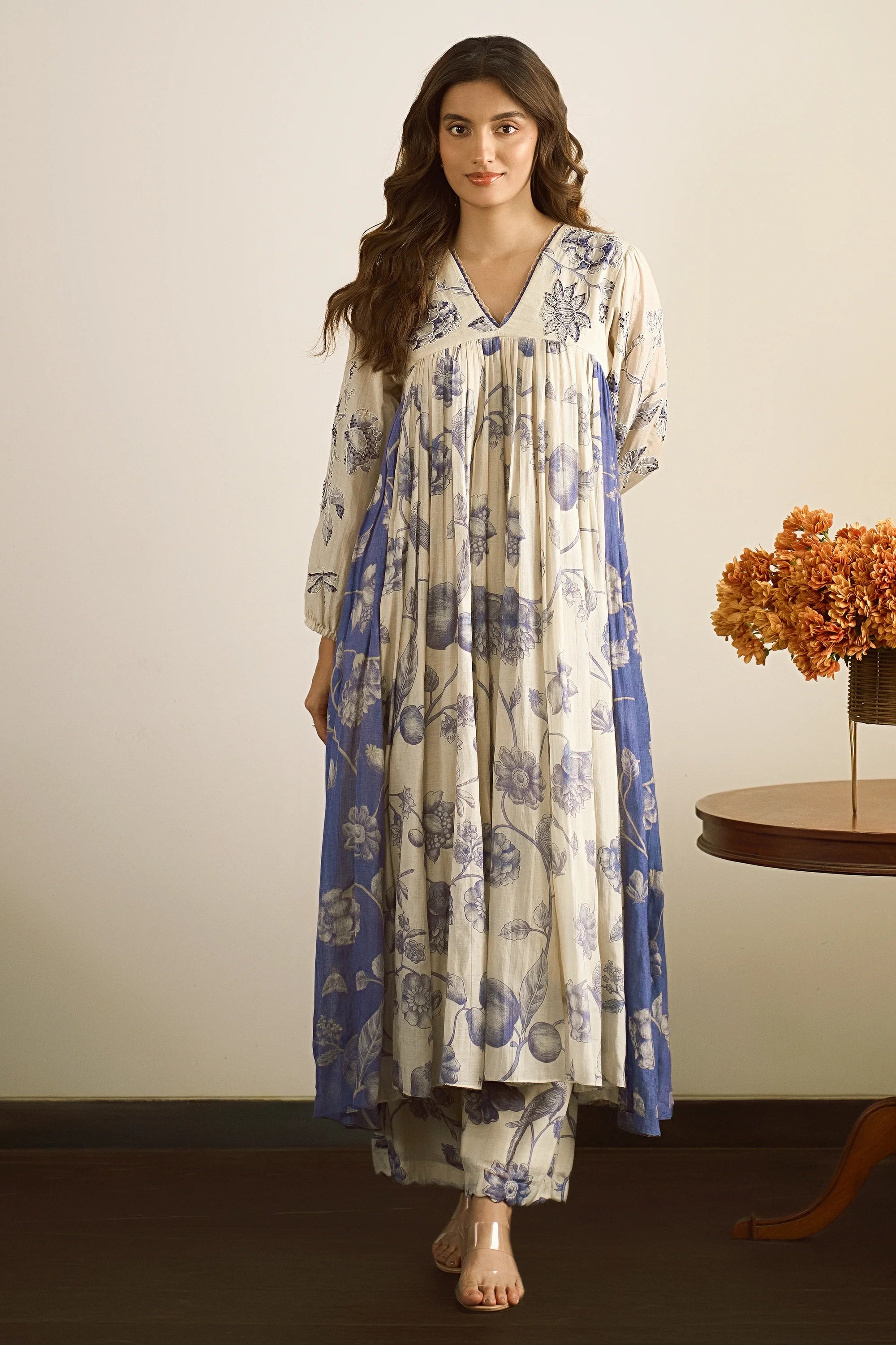 Lapis Anarkali Set