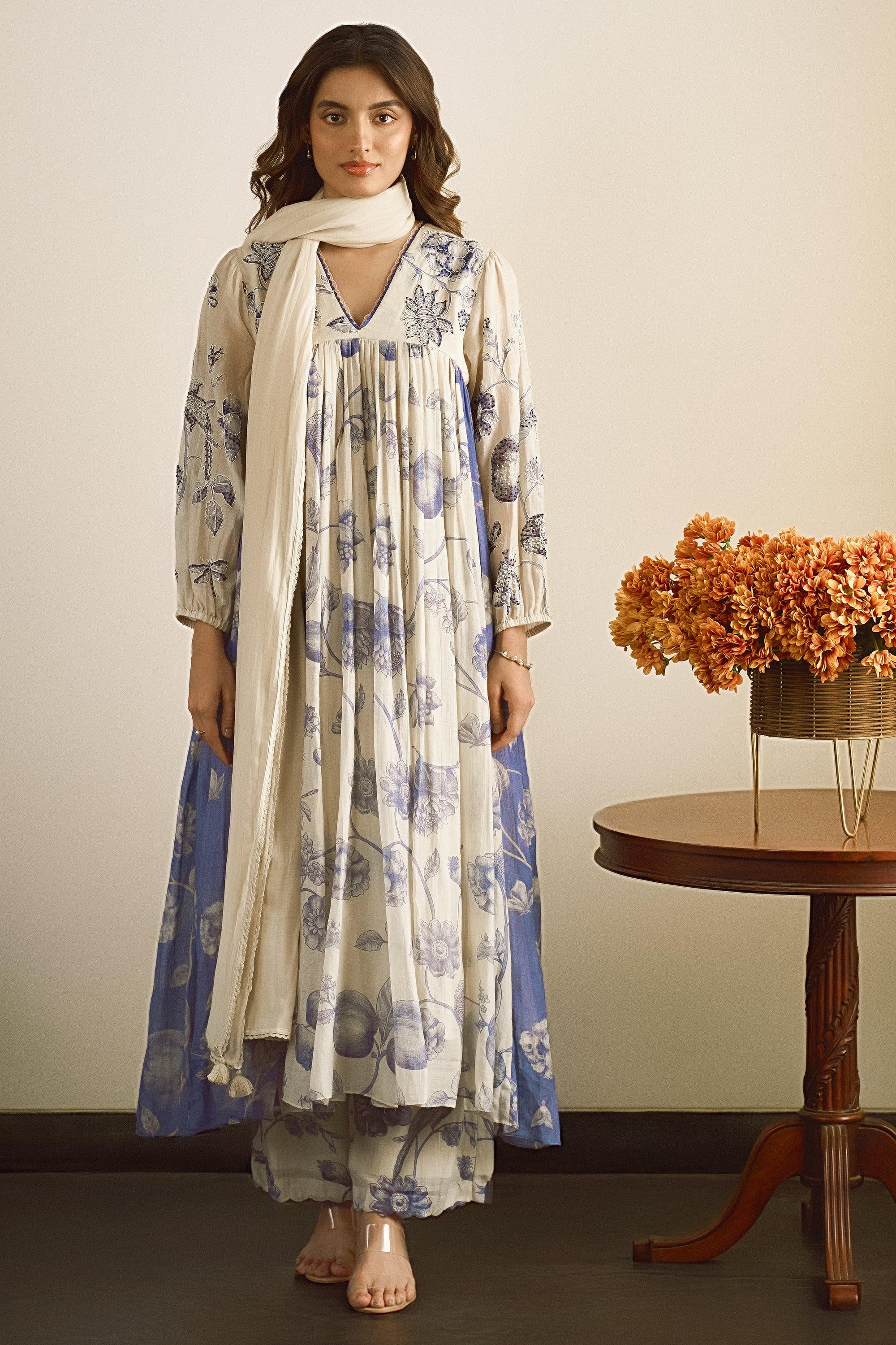 Lapis Anarkali Set