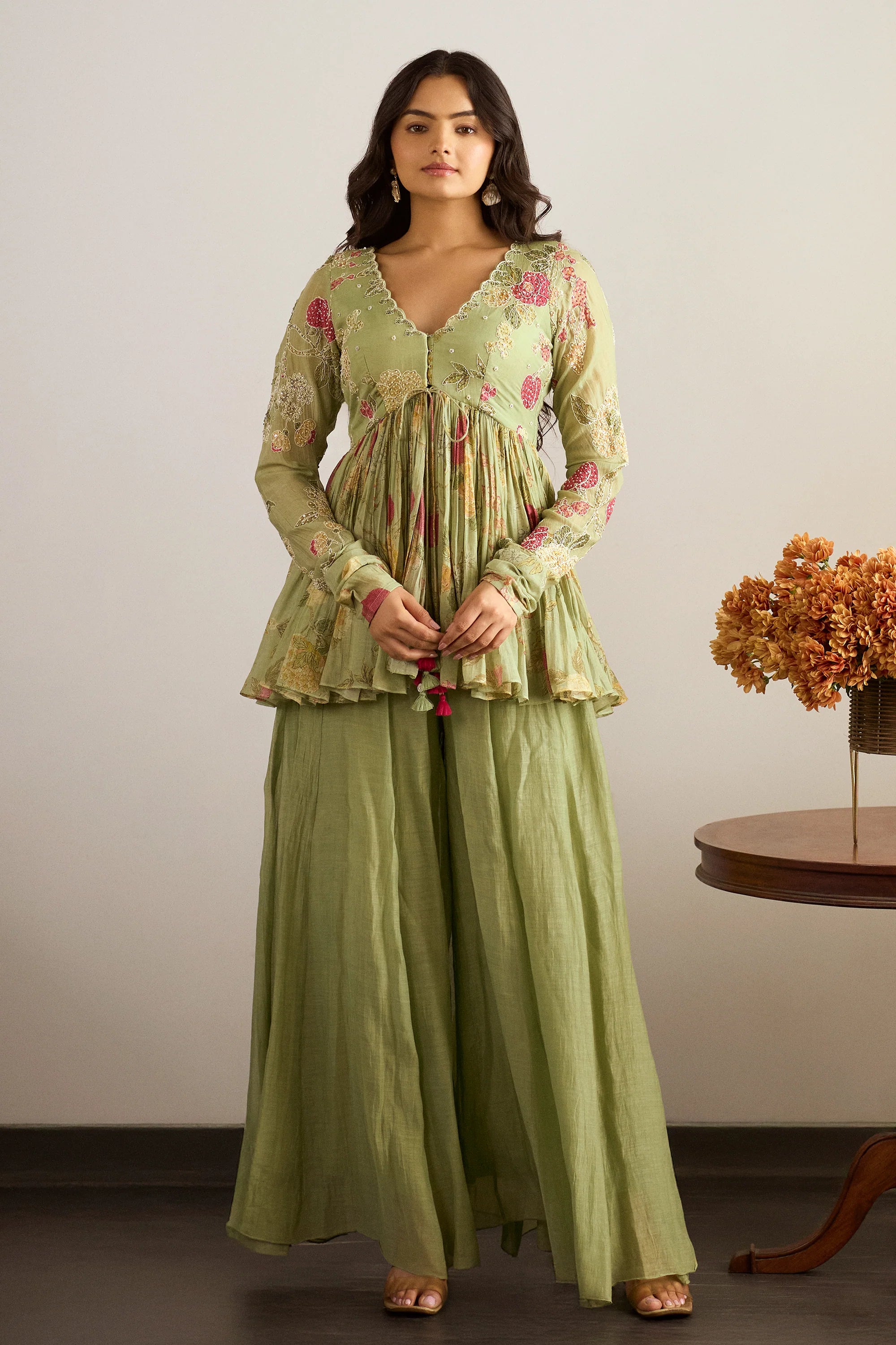 Leah Peplum Set