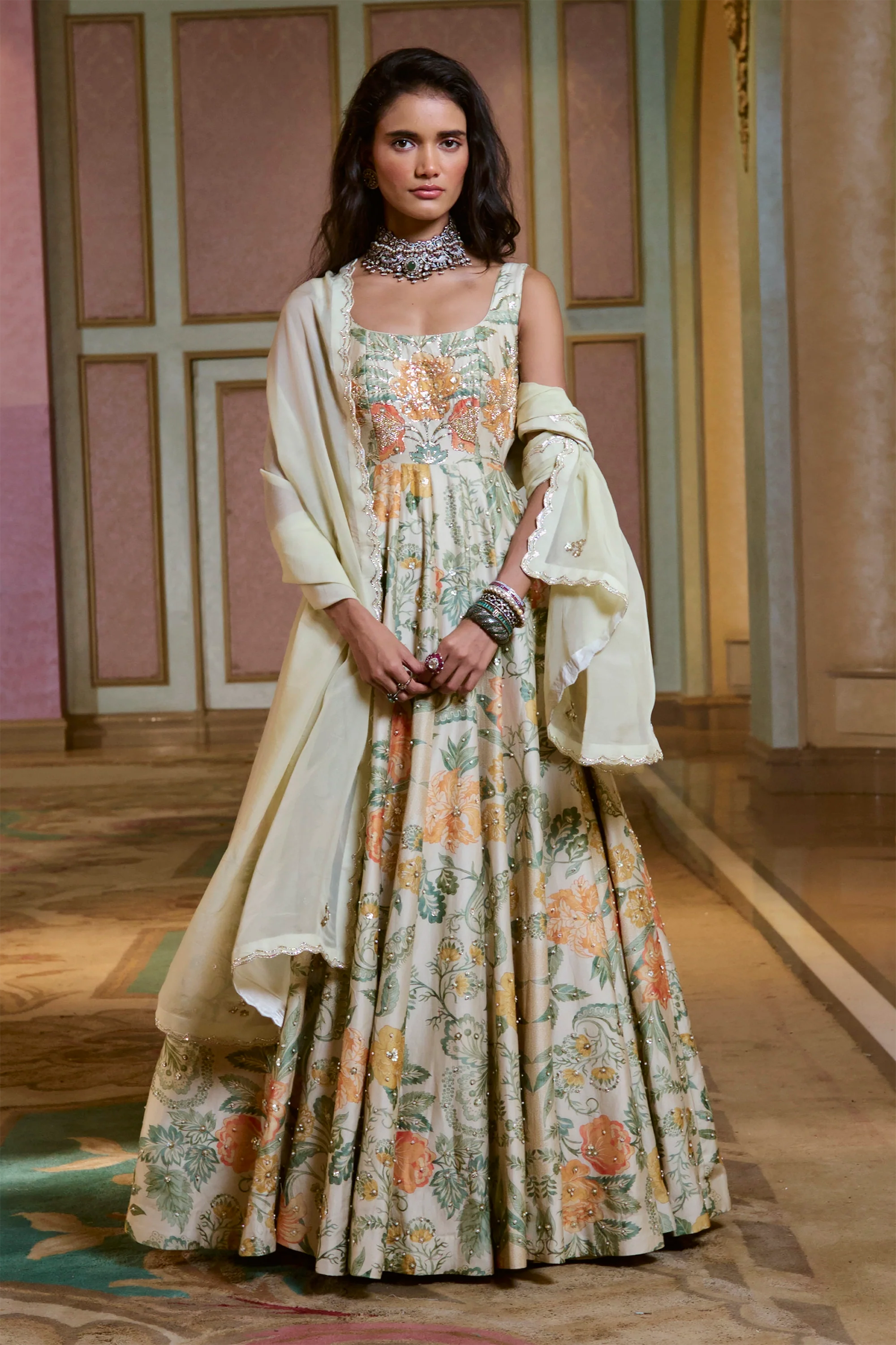 Lulu Anarkali Set