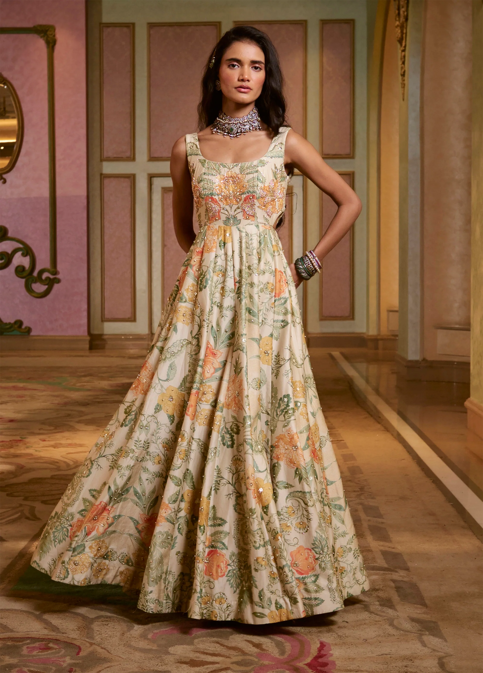 Lulu Anarkali Set