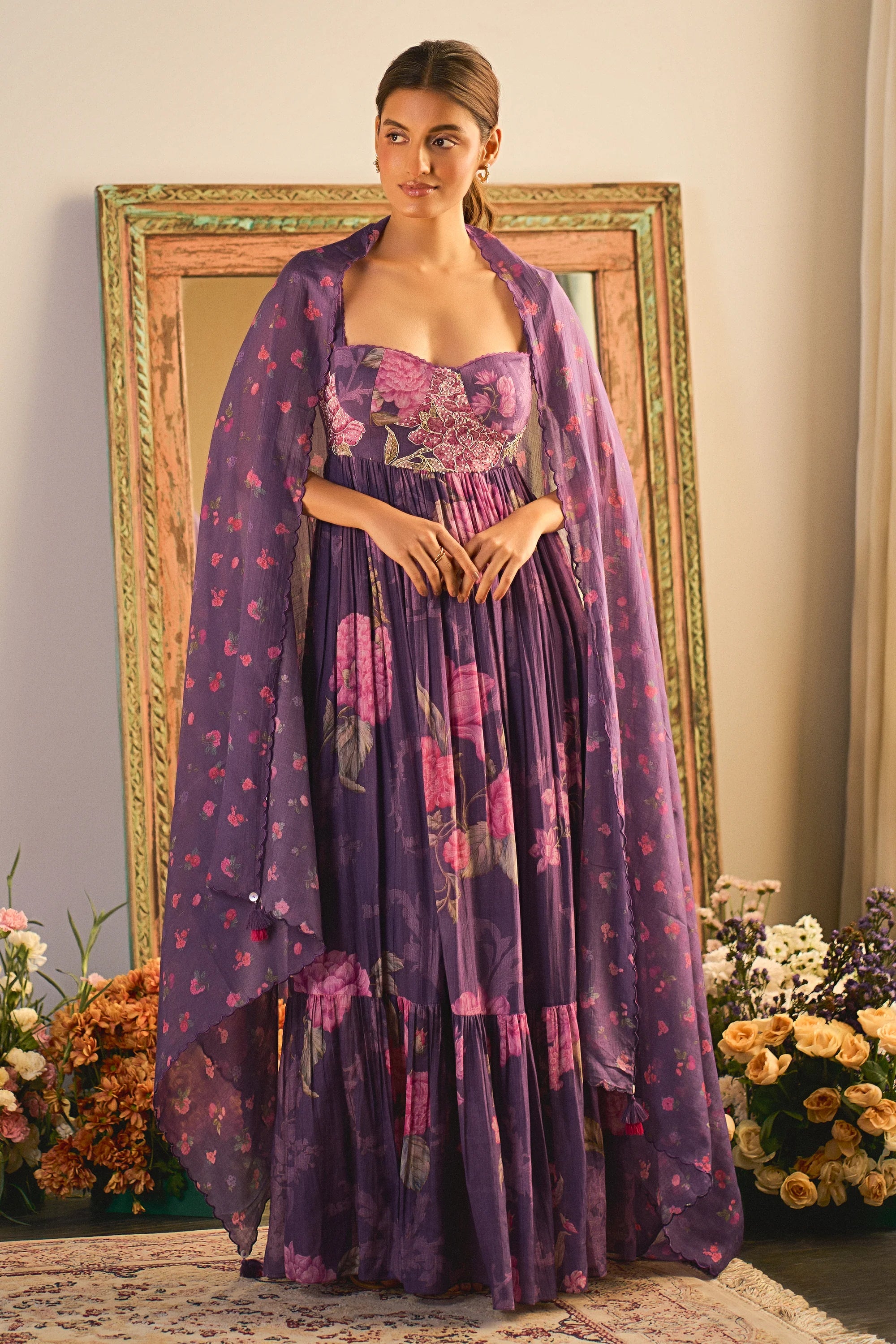 Marina Anarkali Set