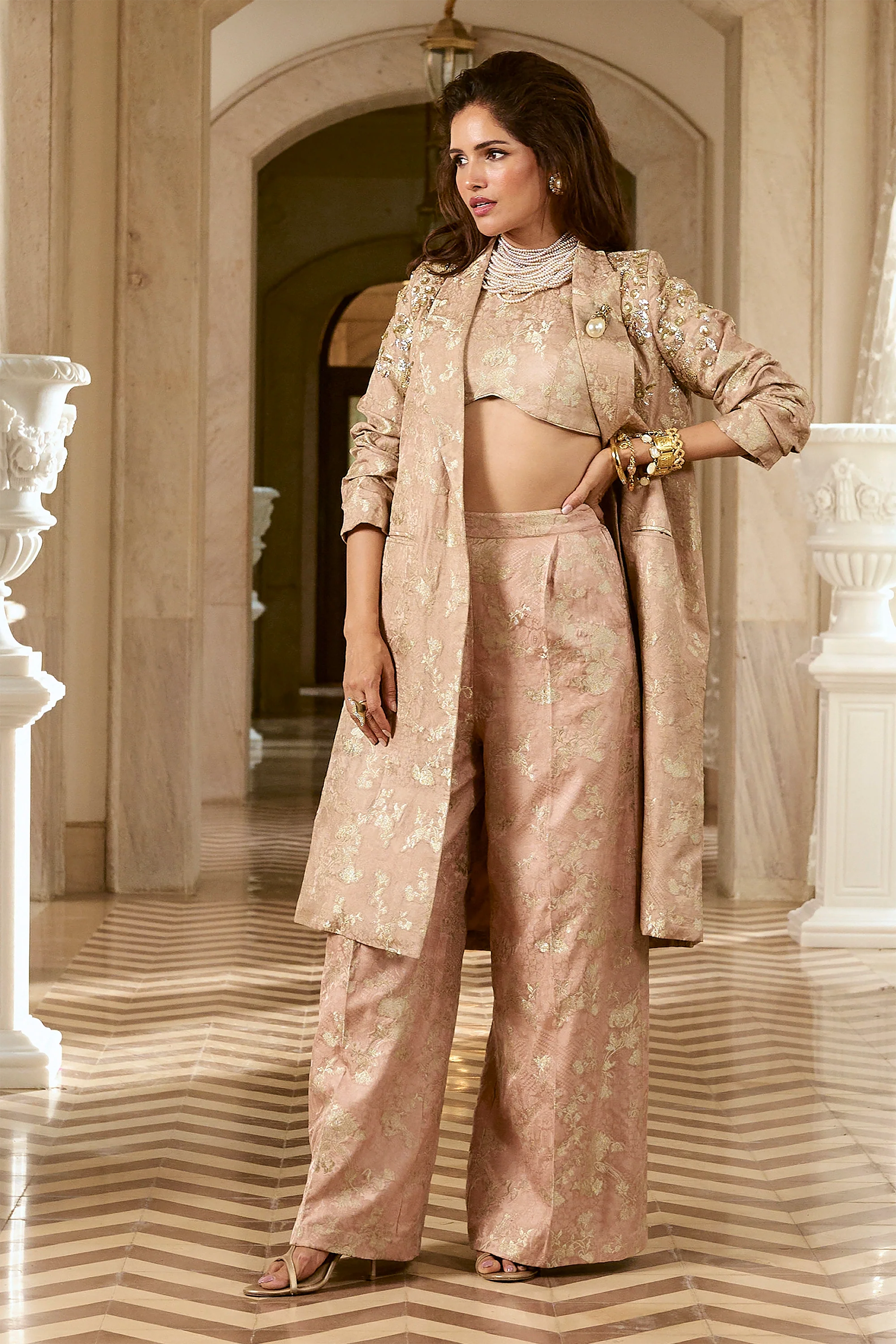 Minori Blazer Set