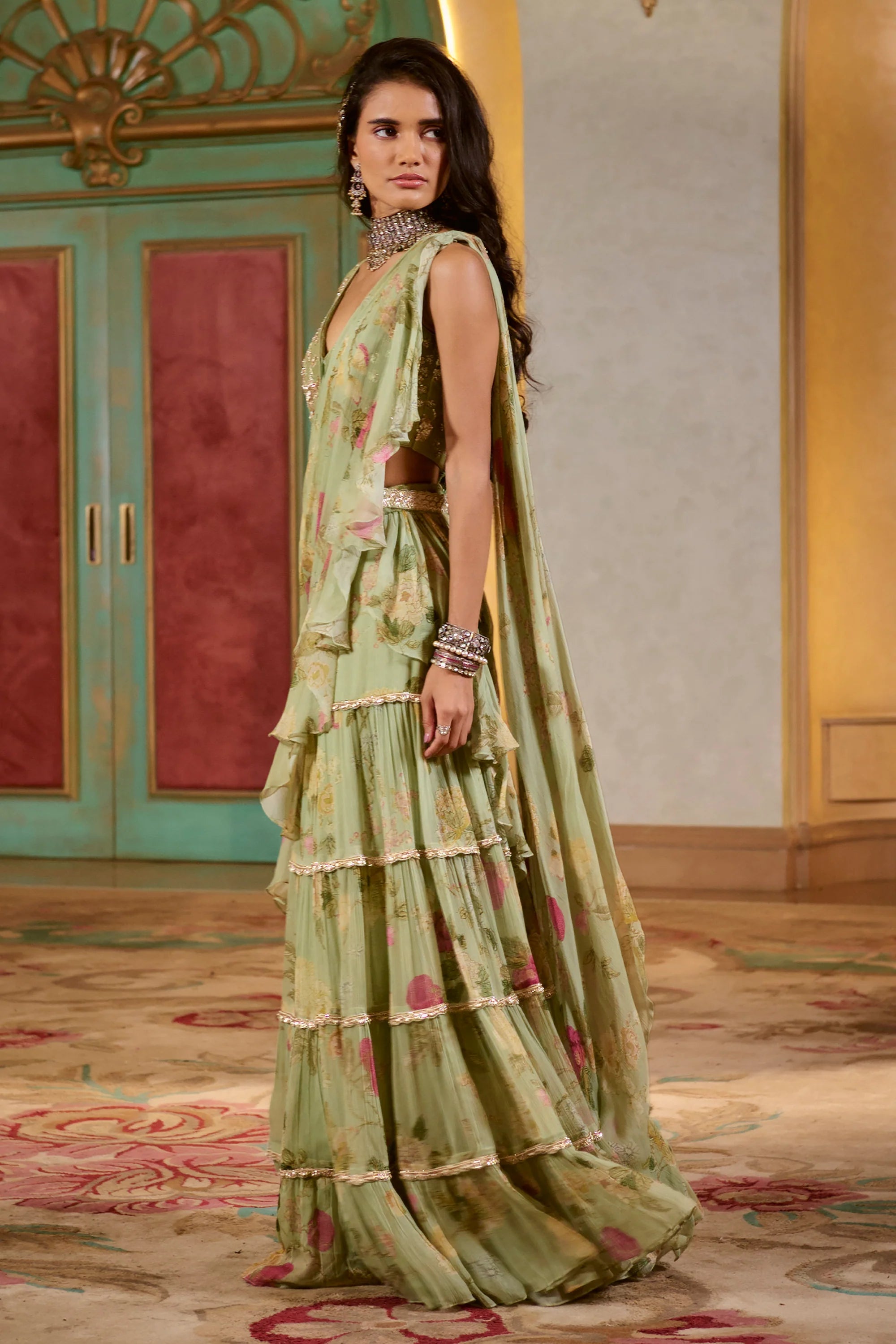 Misaki Saree Set