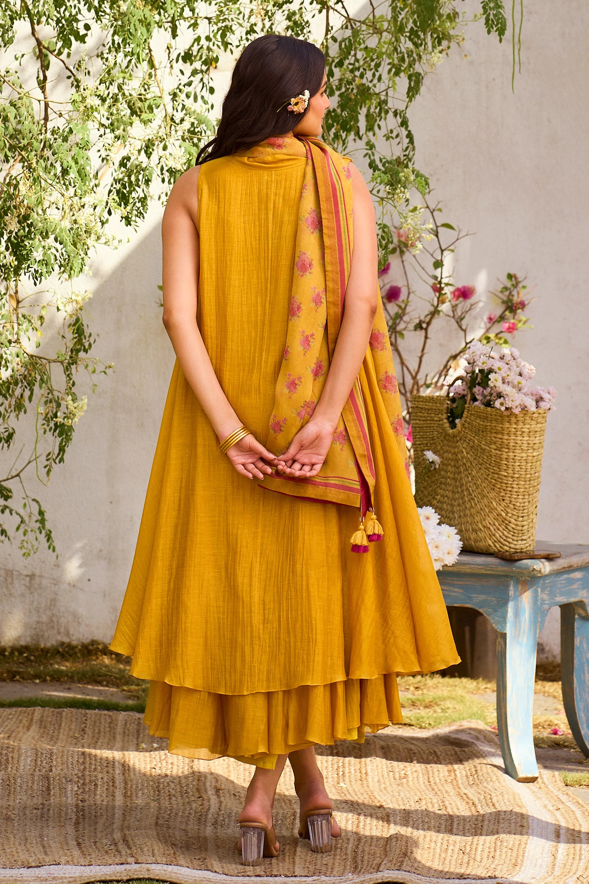 Peyton Kurta Set – Yellow
