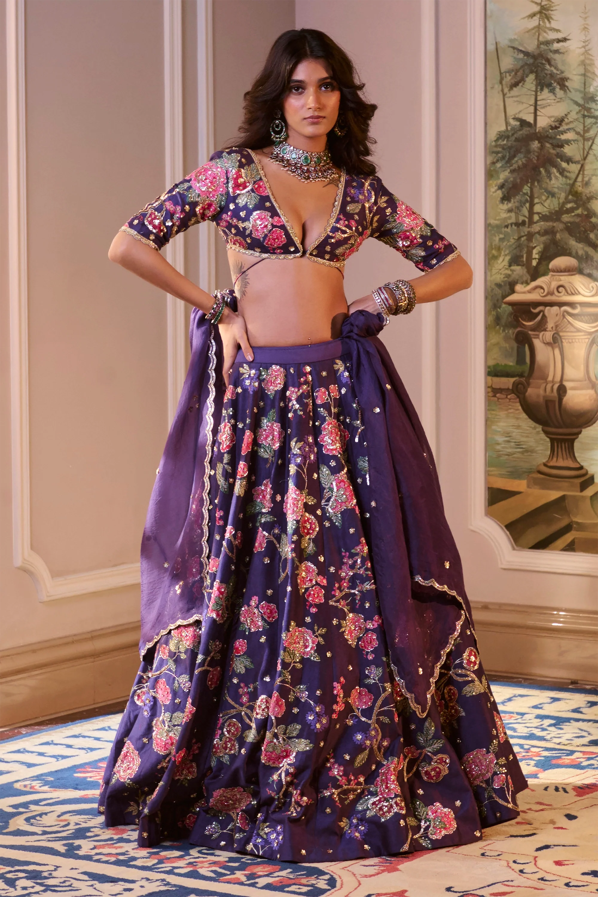 Serafina Lehenga Set