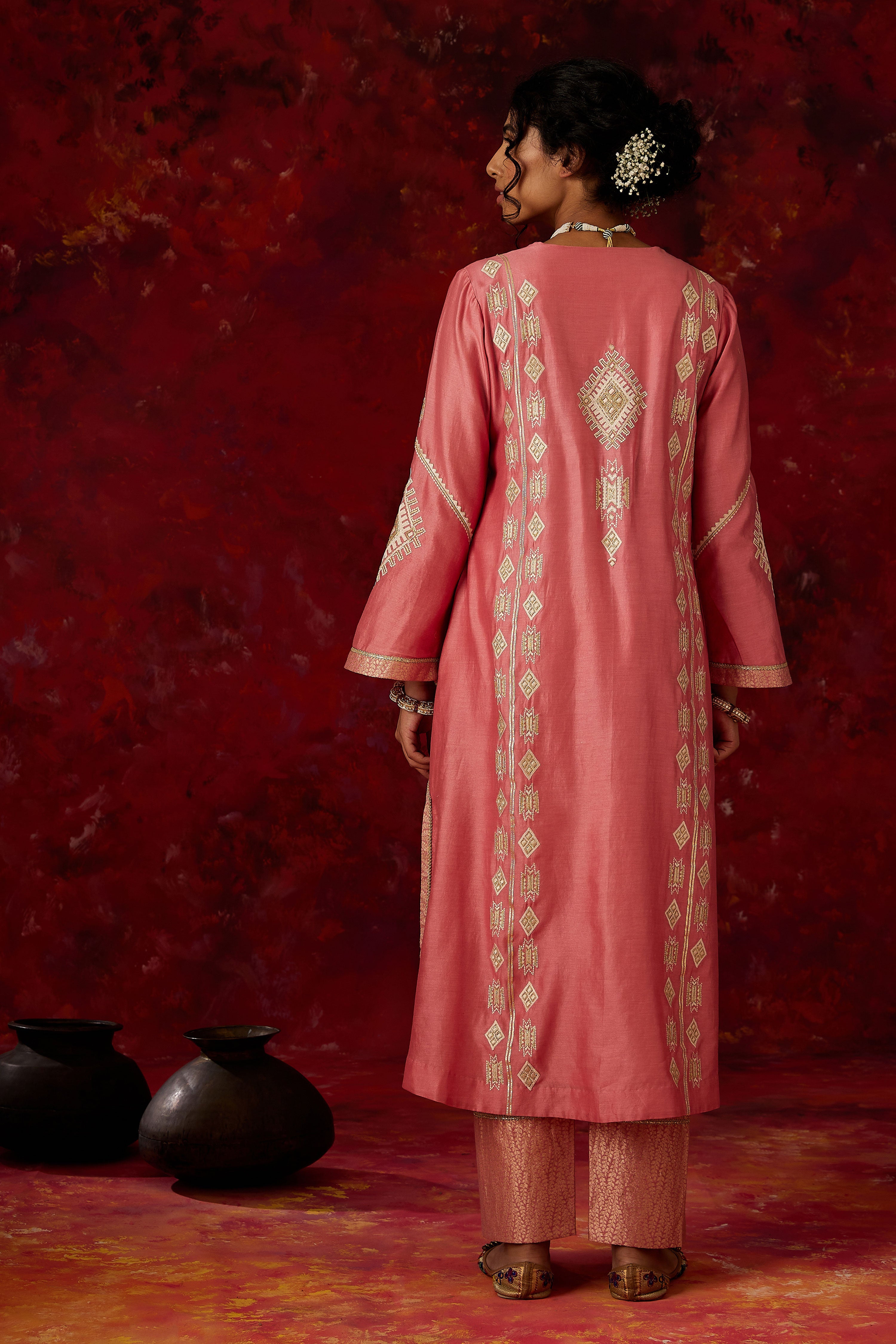 Ainaa A-Line Kurta With Pants