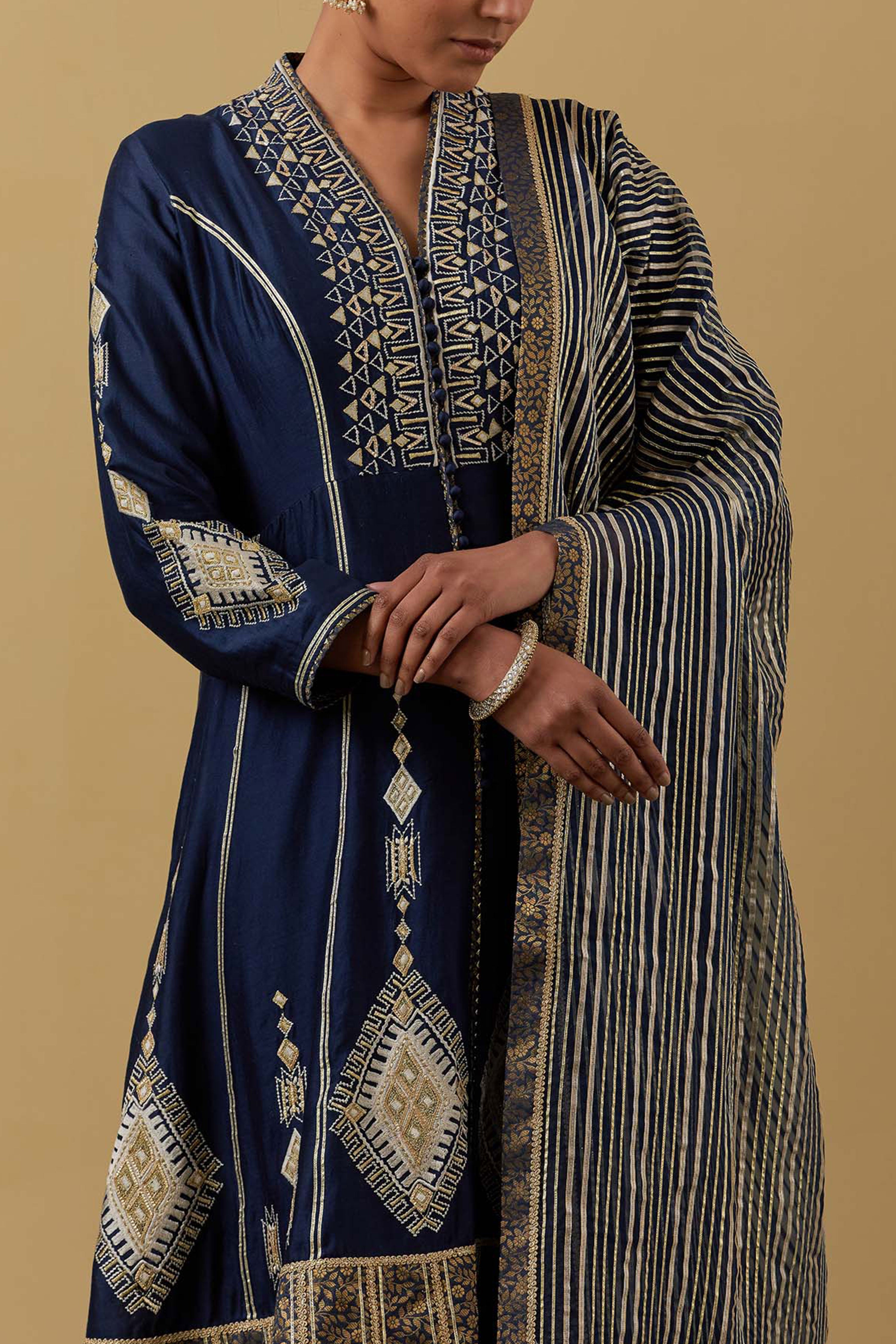 Ainaa Yoke Cut Kurta With Pants
